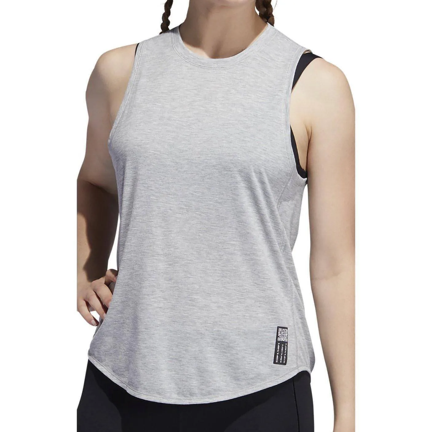 adidas Adapt To Chaos Womens Running Vest Tank Top - Grey