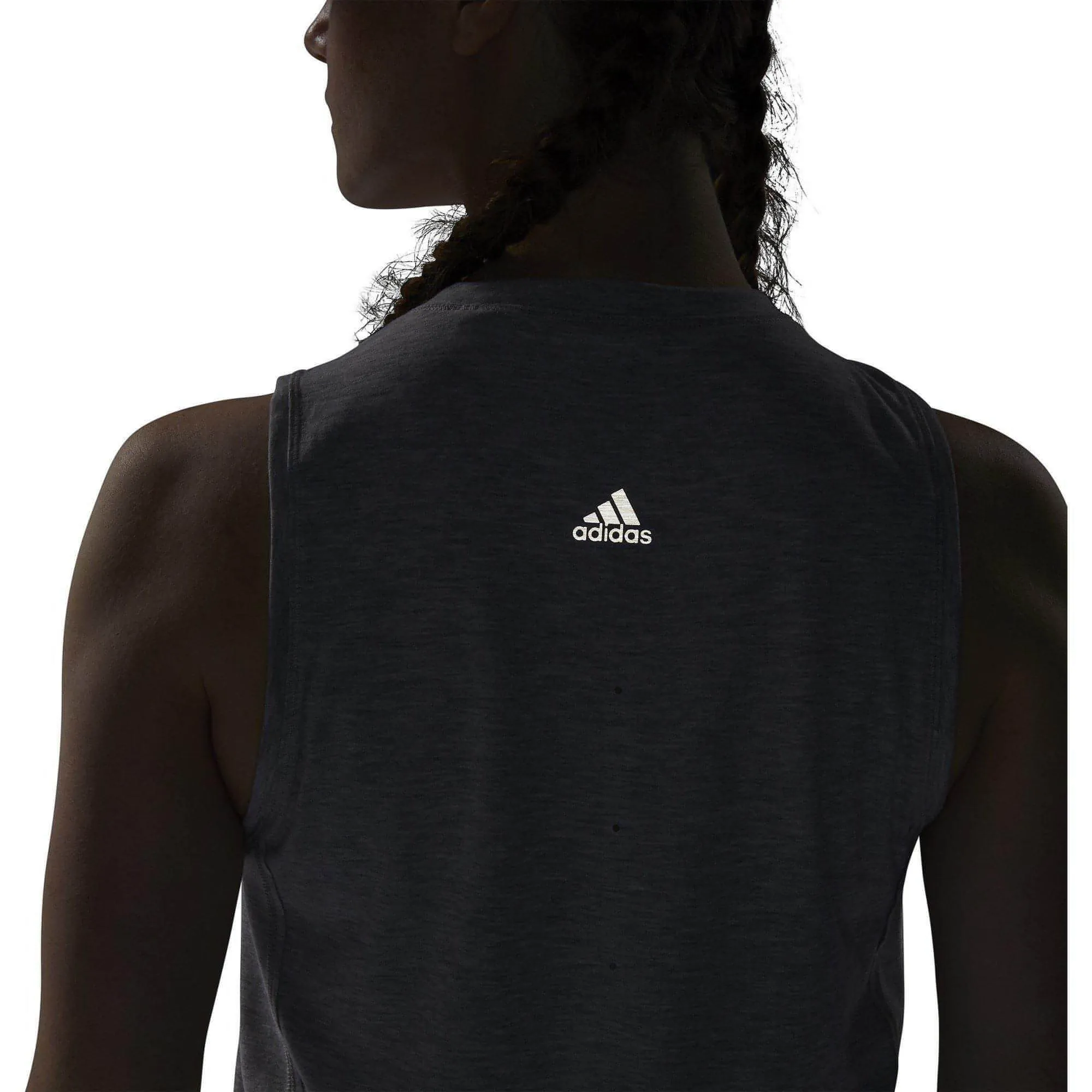 adidas Adapt To Chaos Womens Running Vest Tank Top - Grey