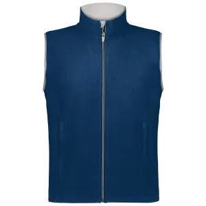 Augusta Sportswear Men's Navy Chill Fleece Vest 2.0