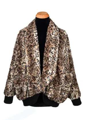 Bacall Jacket - Luxury Faux Fur in Carpathian Lynx  - Sold Out!