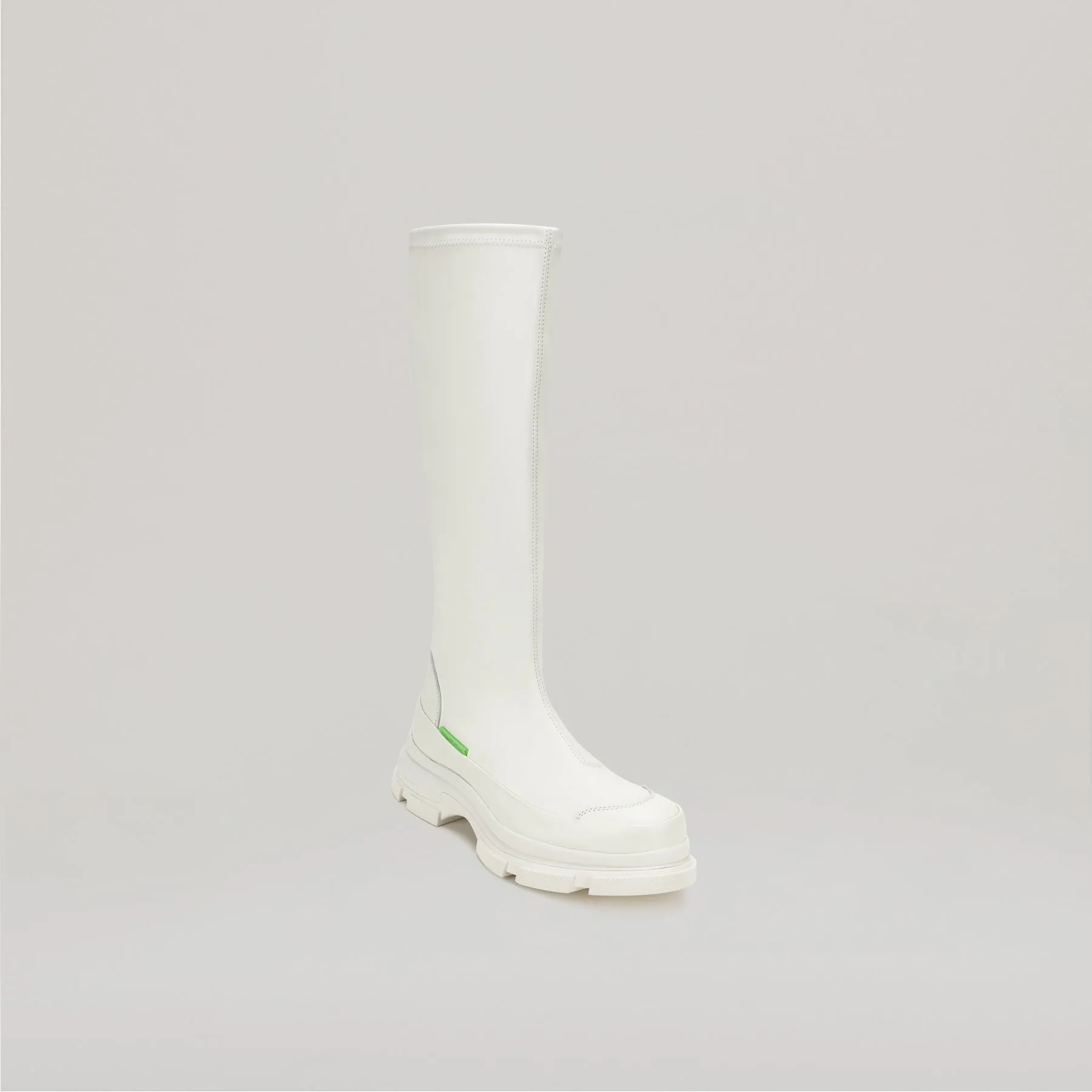 both - GAO EVA KNEE BOOTS-WHITE