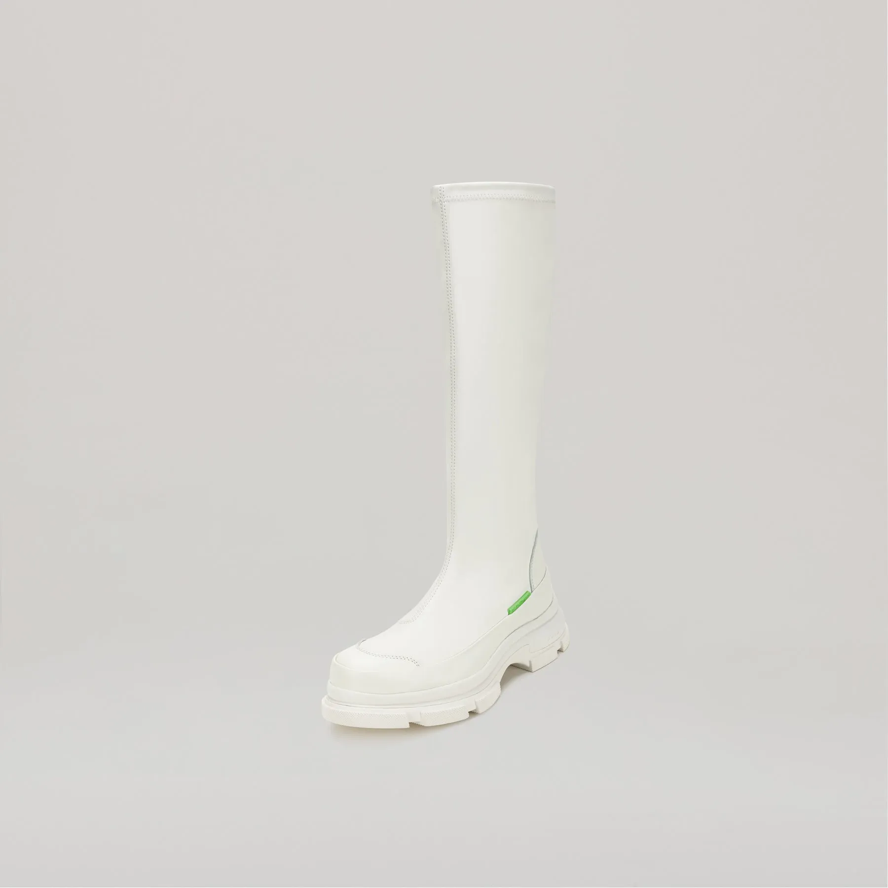 both - GAO EVA KNEE BOOTS-WHITE