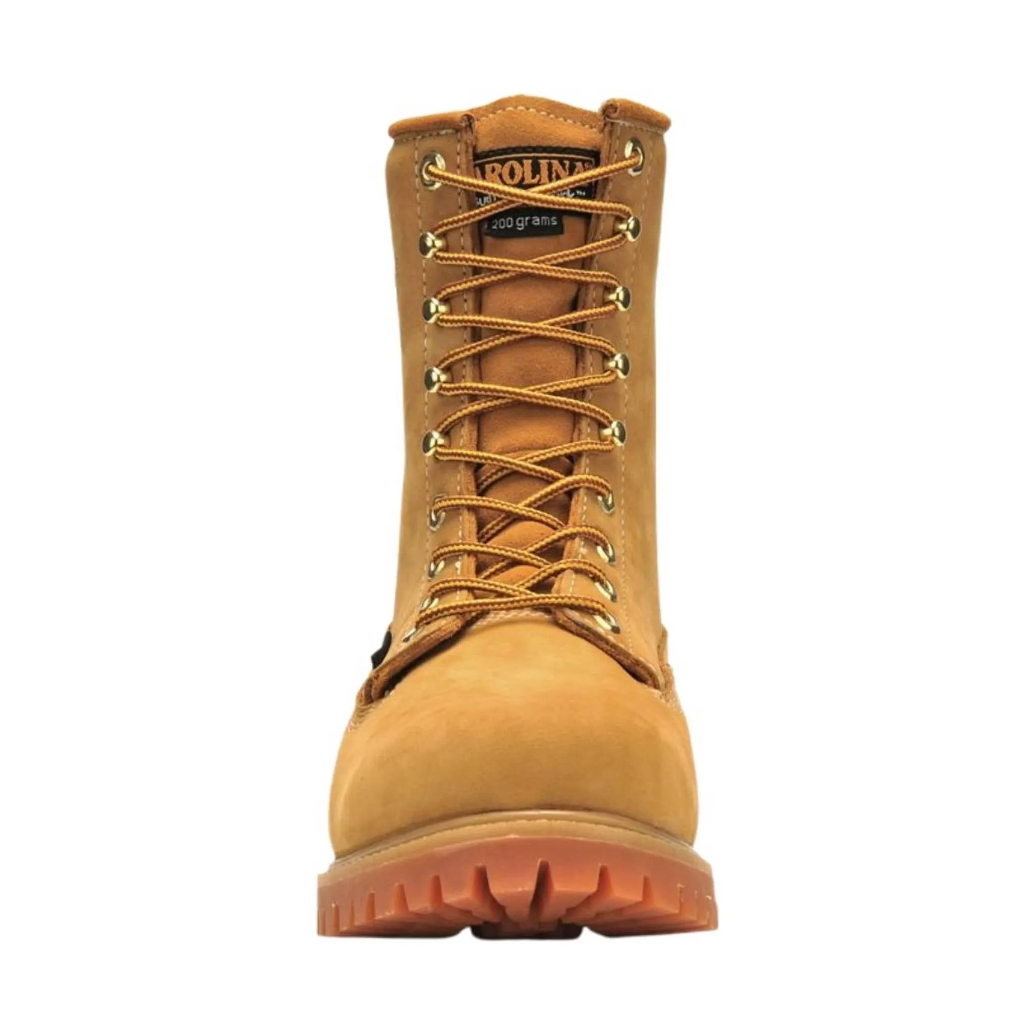 Carolina Men's Journeyman 8 Inch Soft Toe Waterproof Work Boot - Wheat