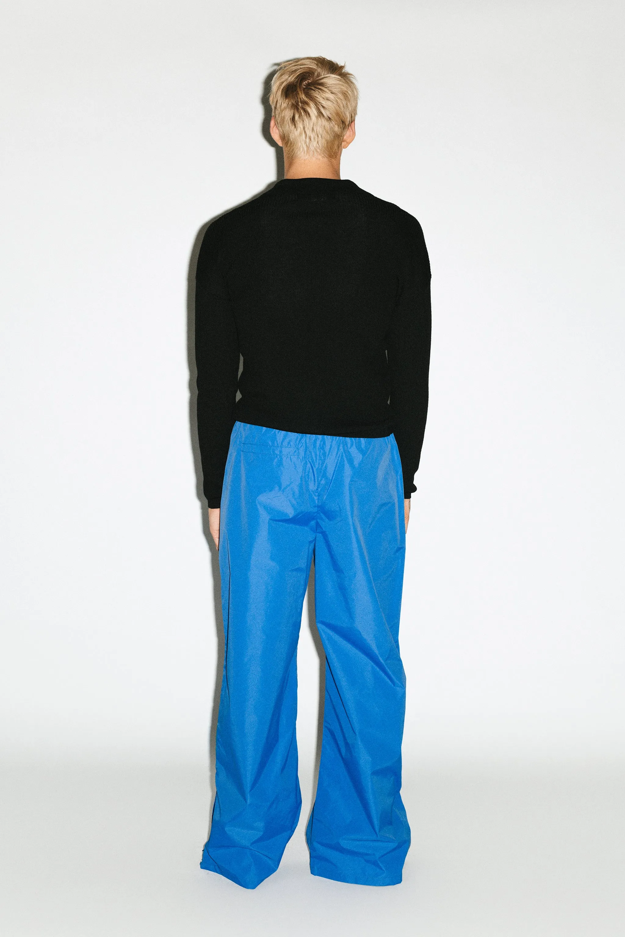 Cienega Wide-Leg Track Pants  |  Cobalt Blue