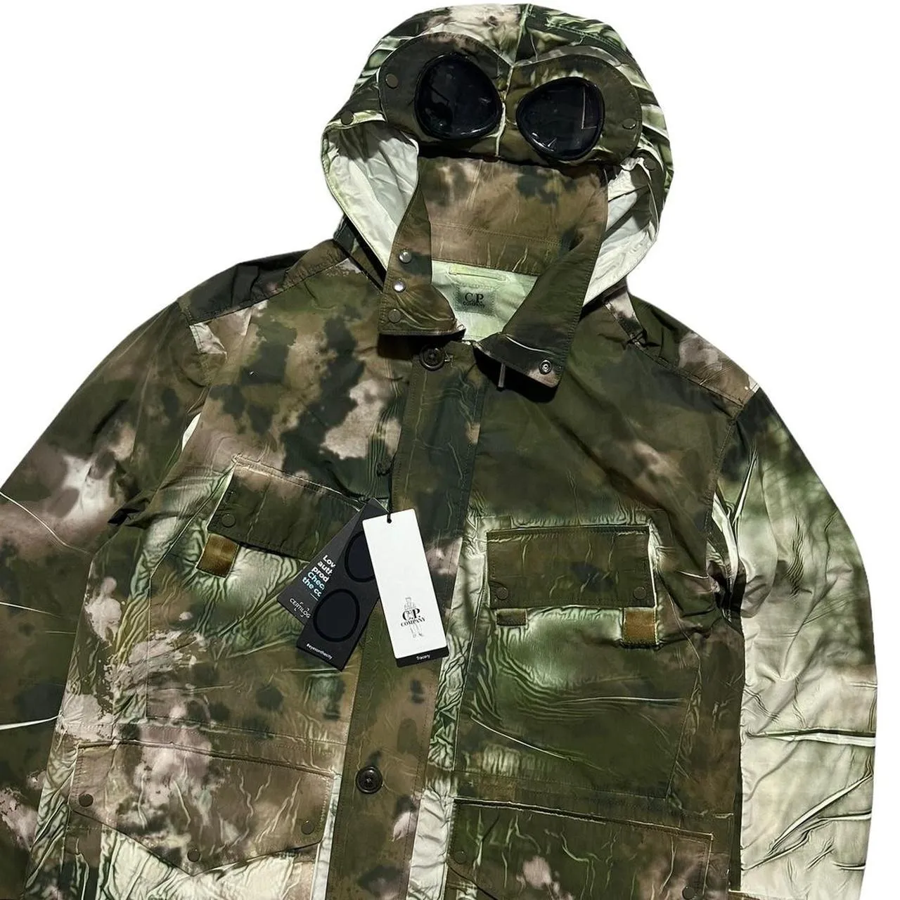 CP Company Camouflage Tracery La Mille Goggle Jacket