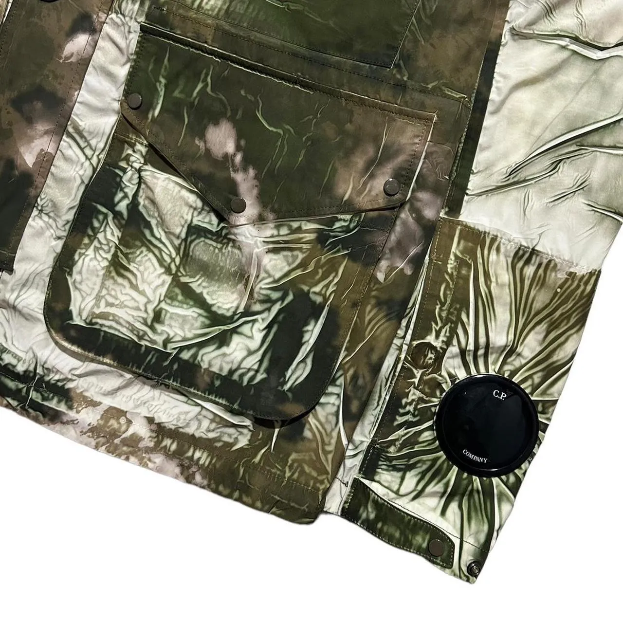 CP Company Camouflage Tracery La Mille Goggle Jacket