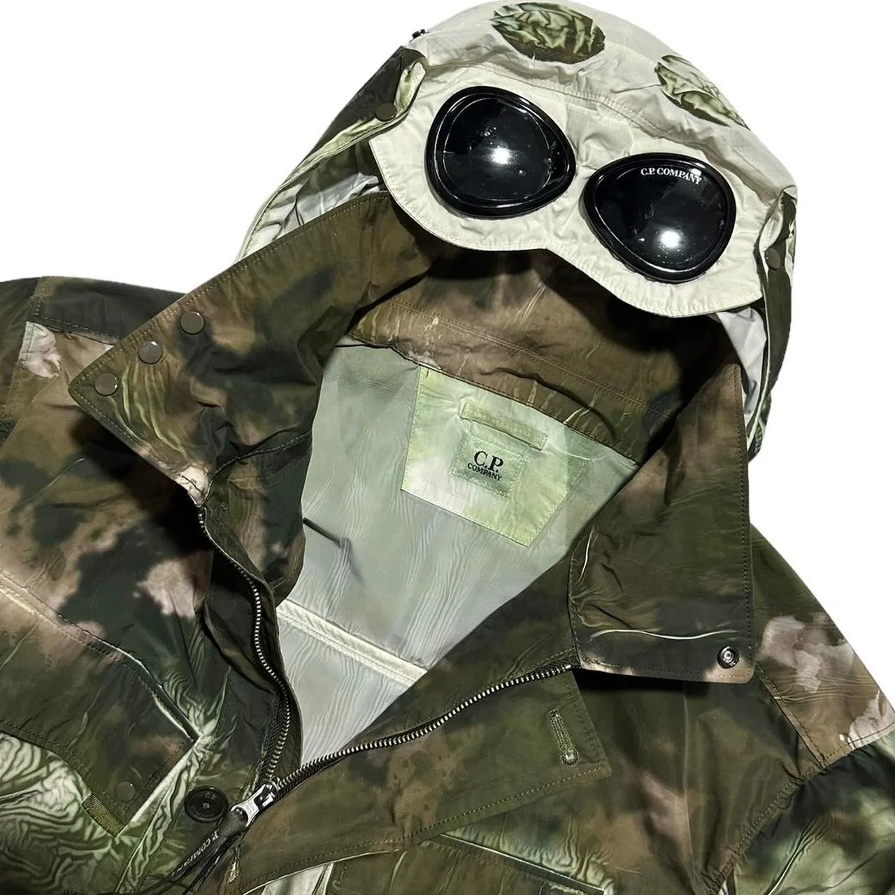 CP Company Camouflage Tracery La Mille Goggle Jacket