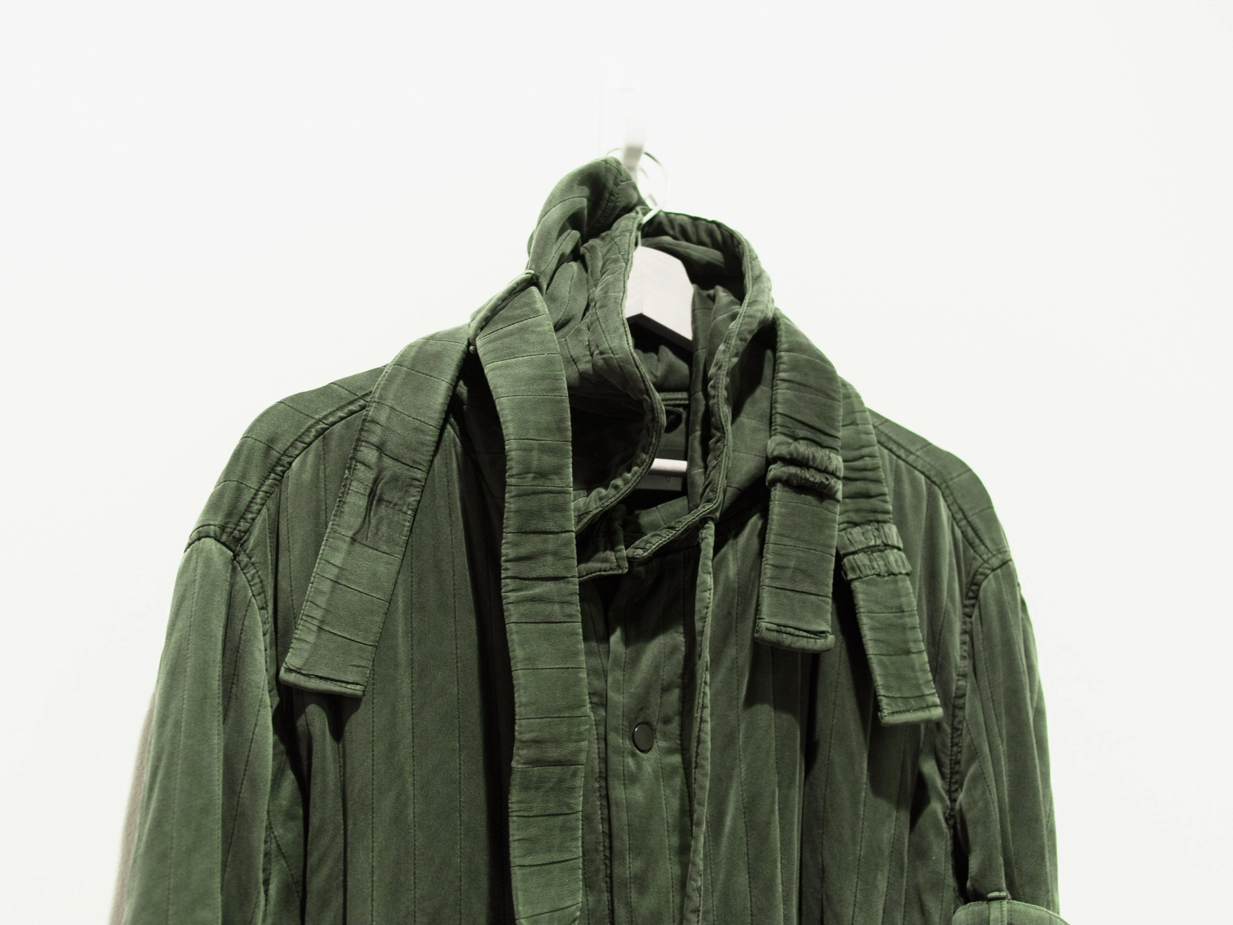 Craig Green AW16 Washed Silk Hooded Jacket