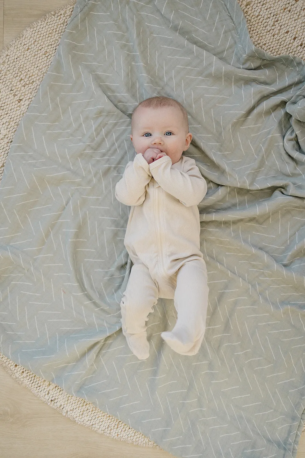 Desert Sage Muslin Quilt