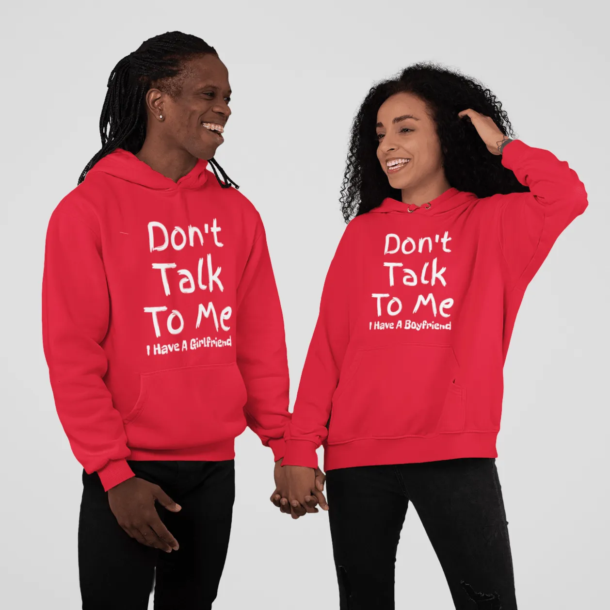 Don't Talk To Me! Matching Outfits for Couples - Girlfriend/Boyfriend