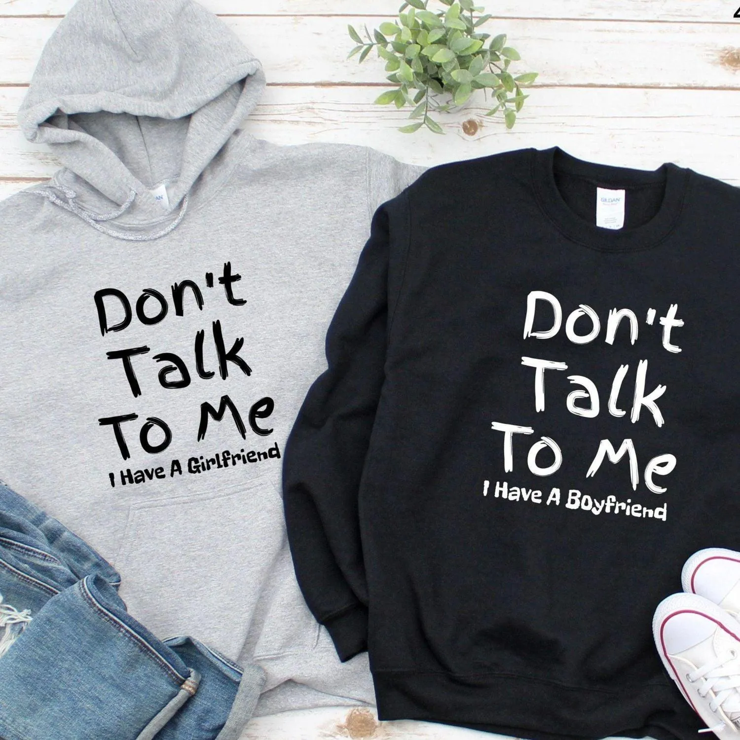 Don't Talk To Me! Matching Outfits for Couples - Girlfriend/Boyfriend