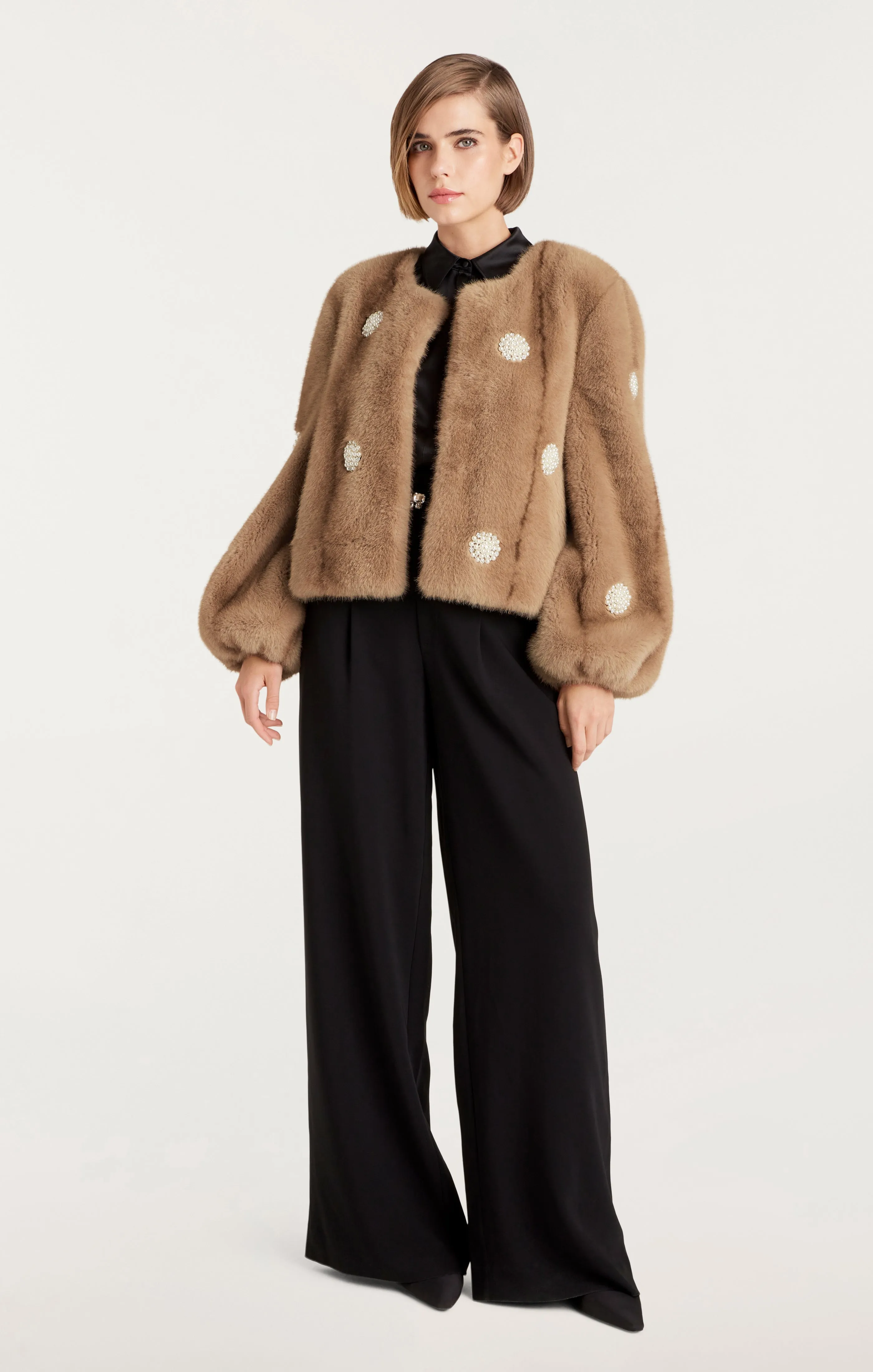 Faux Mink Benson Coat