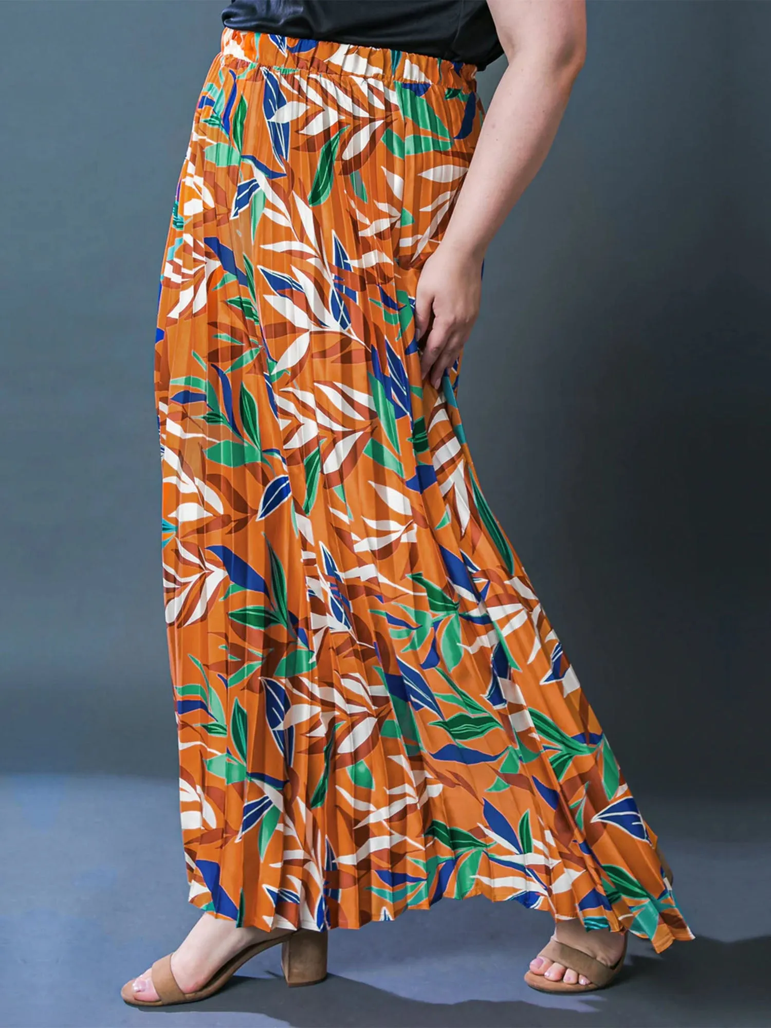 Flying Tomato Plus Pleated Maxi Skirt - Brands We Love