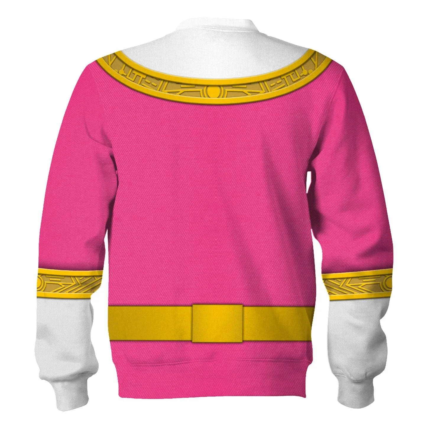 Gearhomie Pink Power Rangers Zeo Hoodies Sweatshirt T-shirt Hawaiian Tracksuit