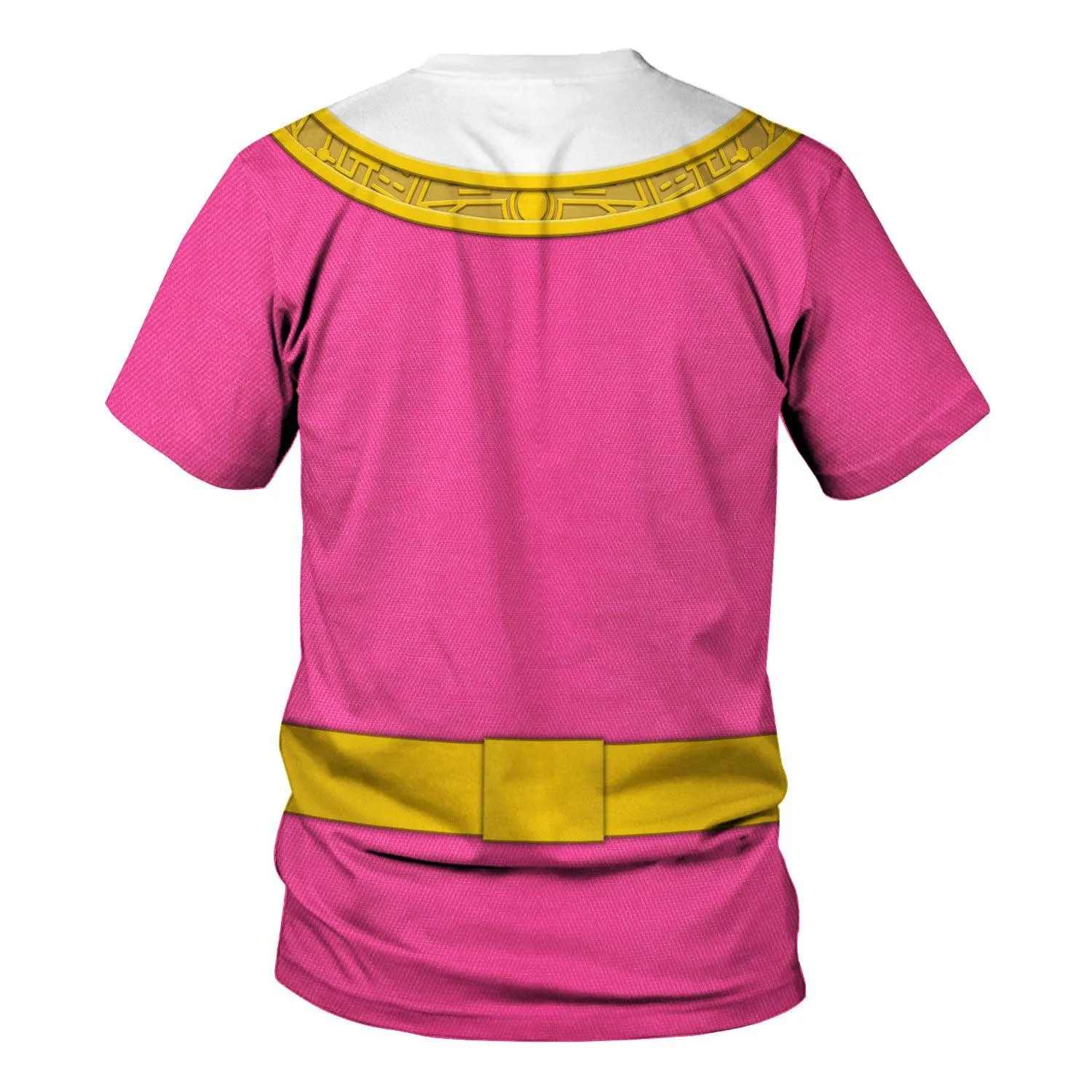 Gearhomie Pink Power Rangers Zeo Hoodies Sweatshirt T-shirt Hawaiian Tracksuit