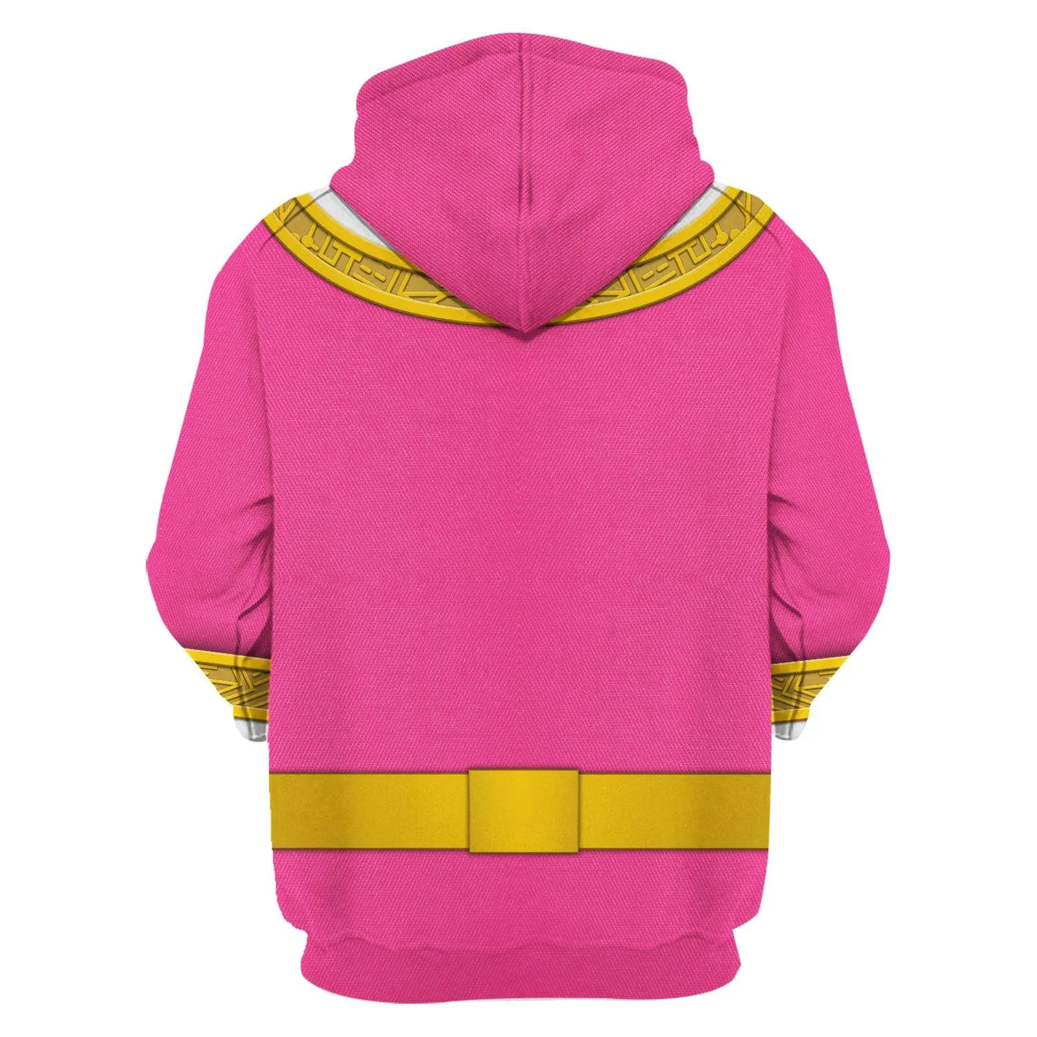 Gearhomie Pink Power Rangers Zeo Hoodies Sweatshirt T-shirt Hawaiian Tracksuit