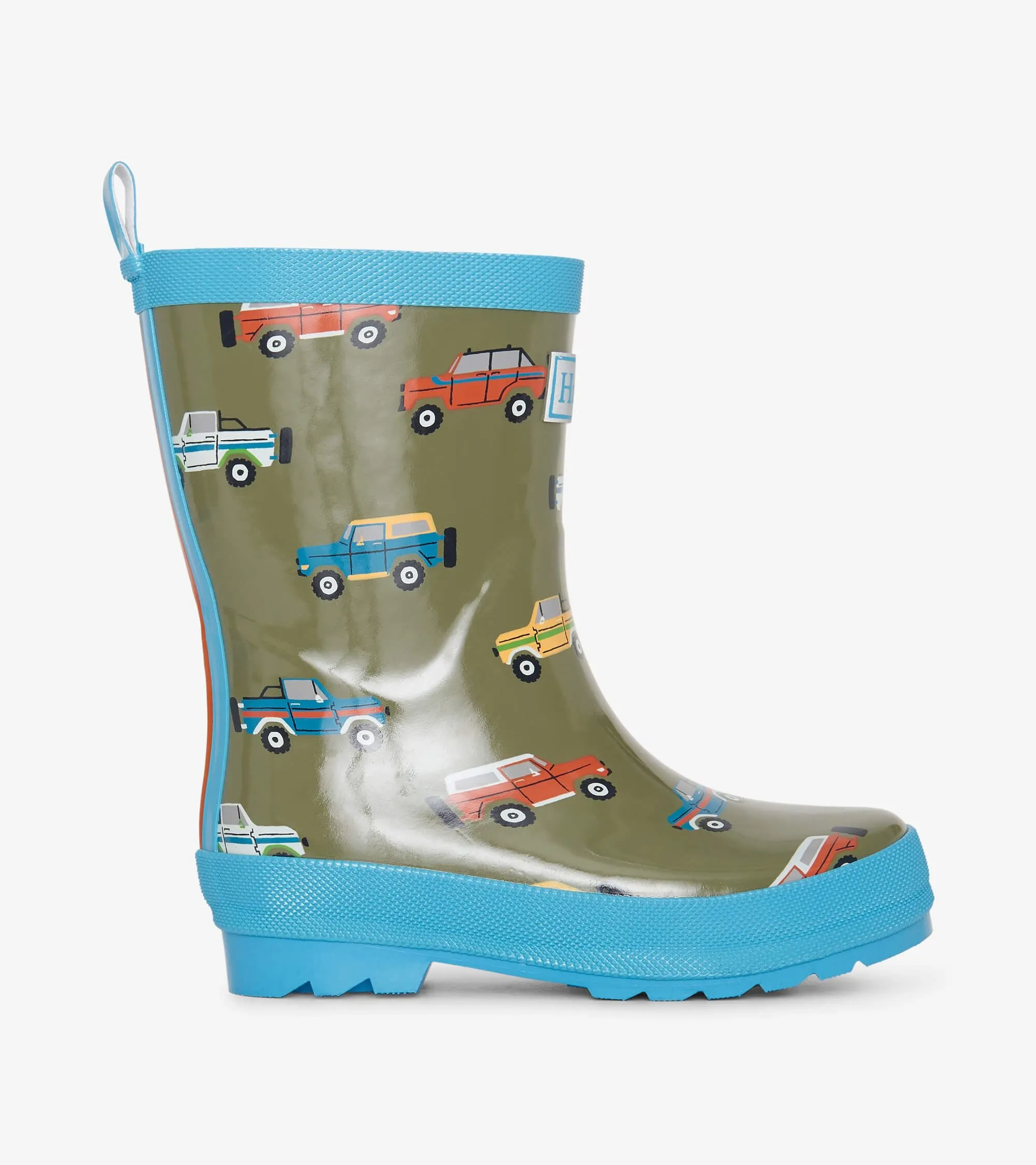 Hatley Shiny Rain Boots - Off Roading