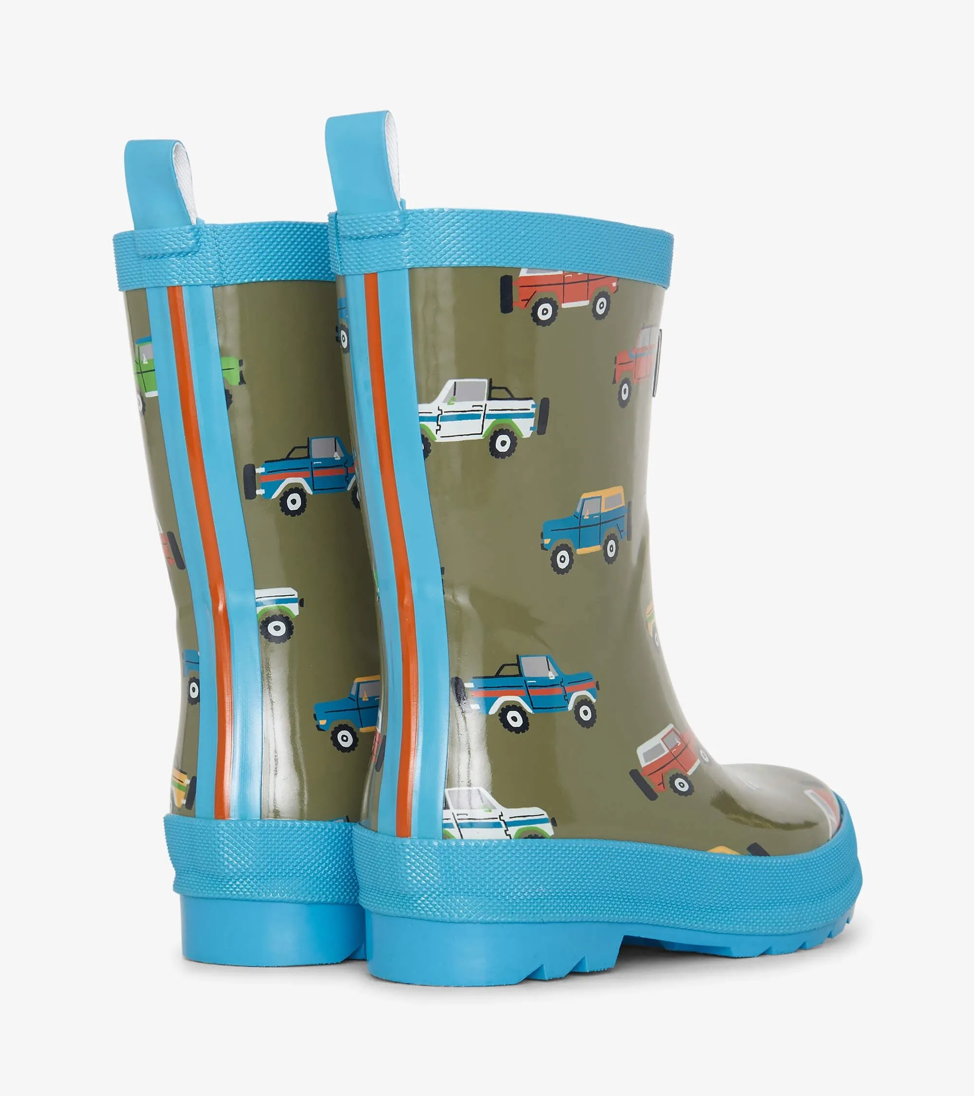 Hatley Shiny Rain Boots - Off Roading