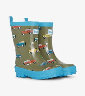 Hatley Shiny Rain Boots - Off Roading