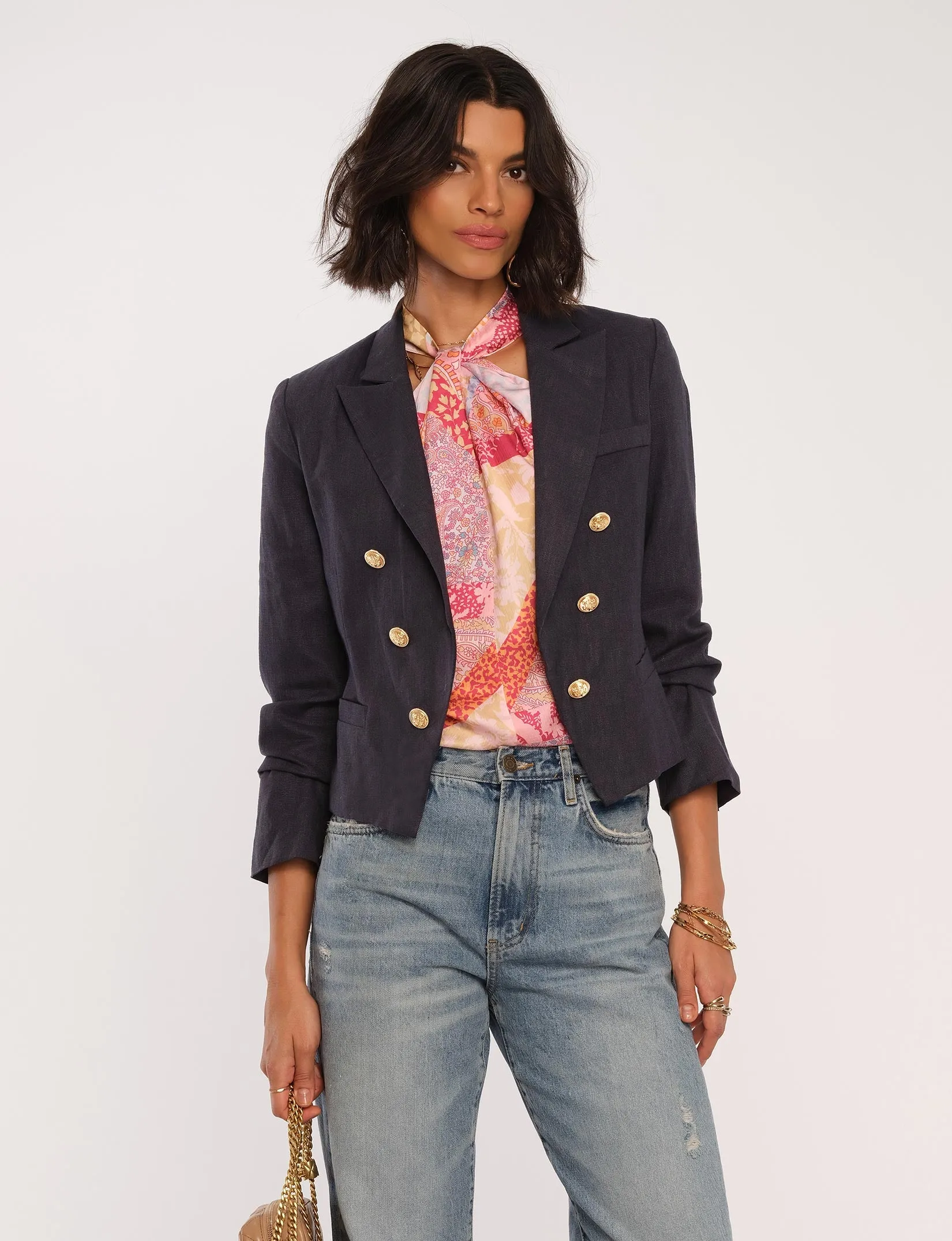 Heartloom Luciana Blazer - Navy