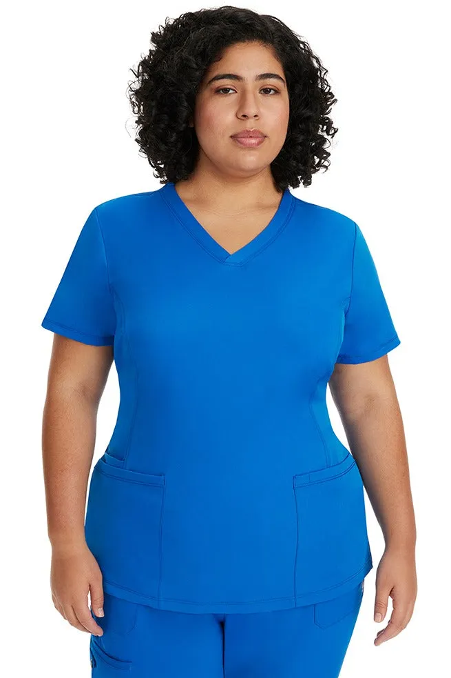 HH Works Women's Scrub Set Monica Top & Petite Rebecca Pant | Royal