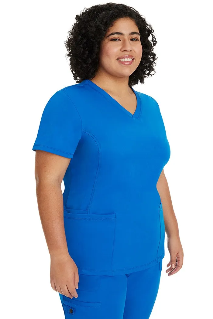 HH Works Women's Scrub Set Monica Top & Petite Rebecca Pant | Royal