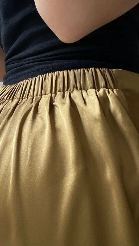 LUISA SKIRT - DEEP GOLD