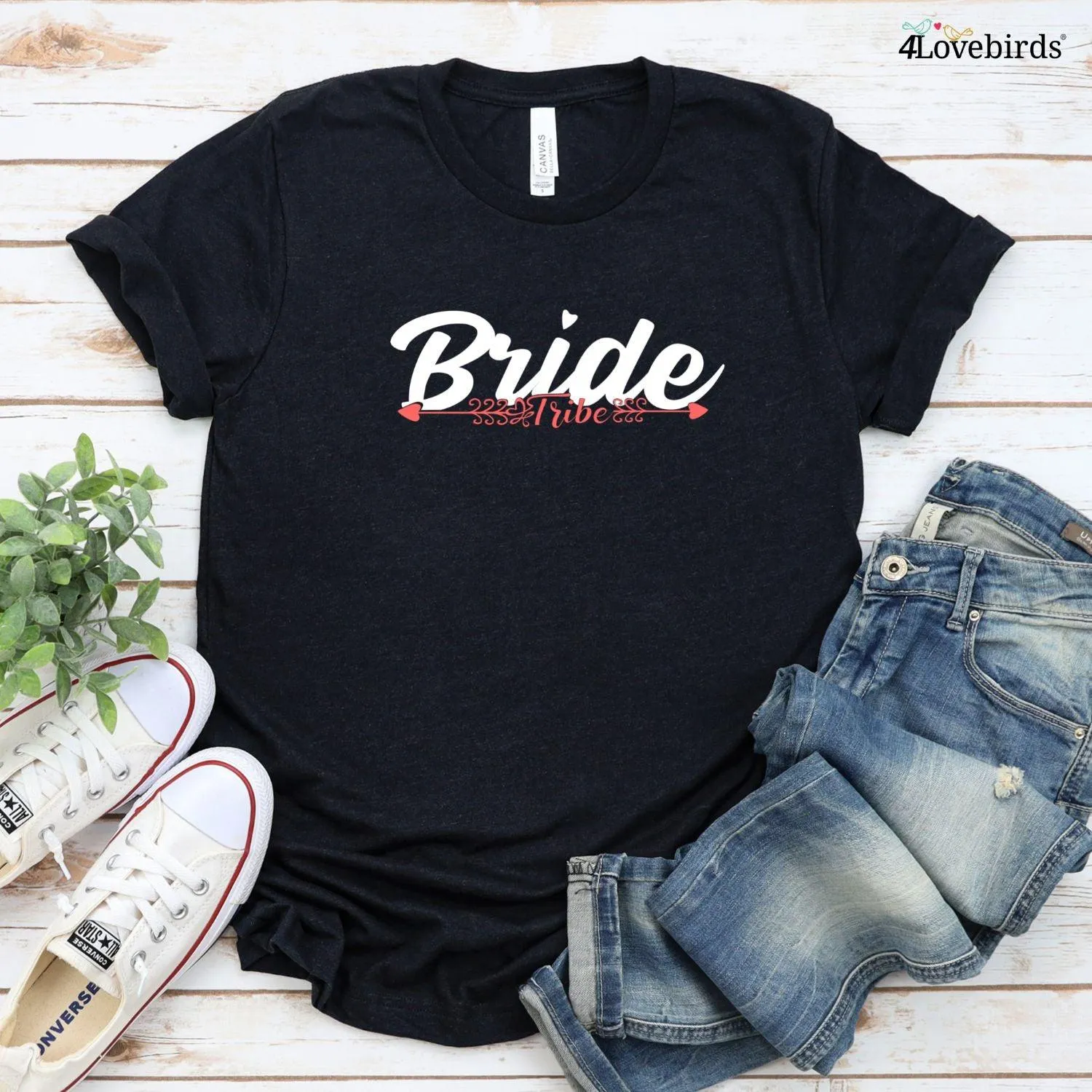 Matching Bachelorette Party Outfits: Bride Tribe Set, Maid of Honor, Bridesmaid, 8-20