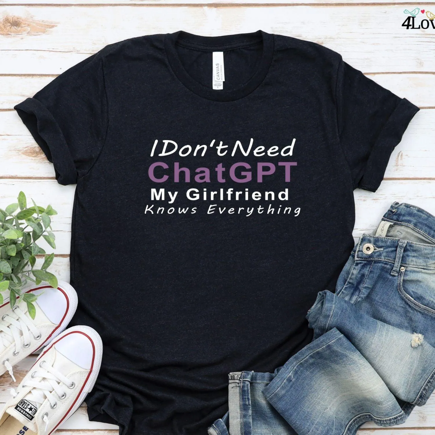 Matching Outfit: I Don't Need ChatGPT My BF/GF Knows Everything