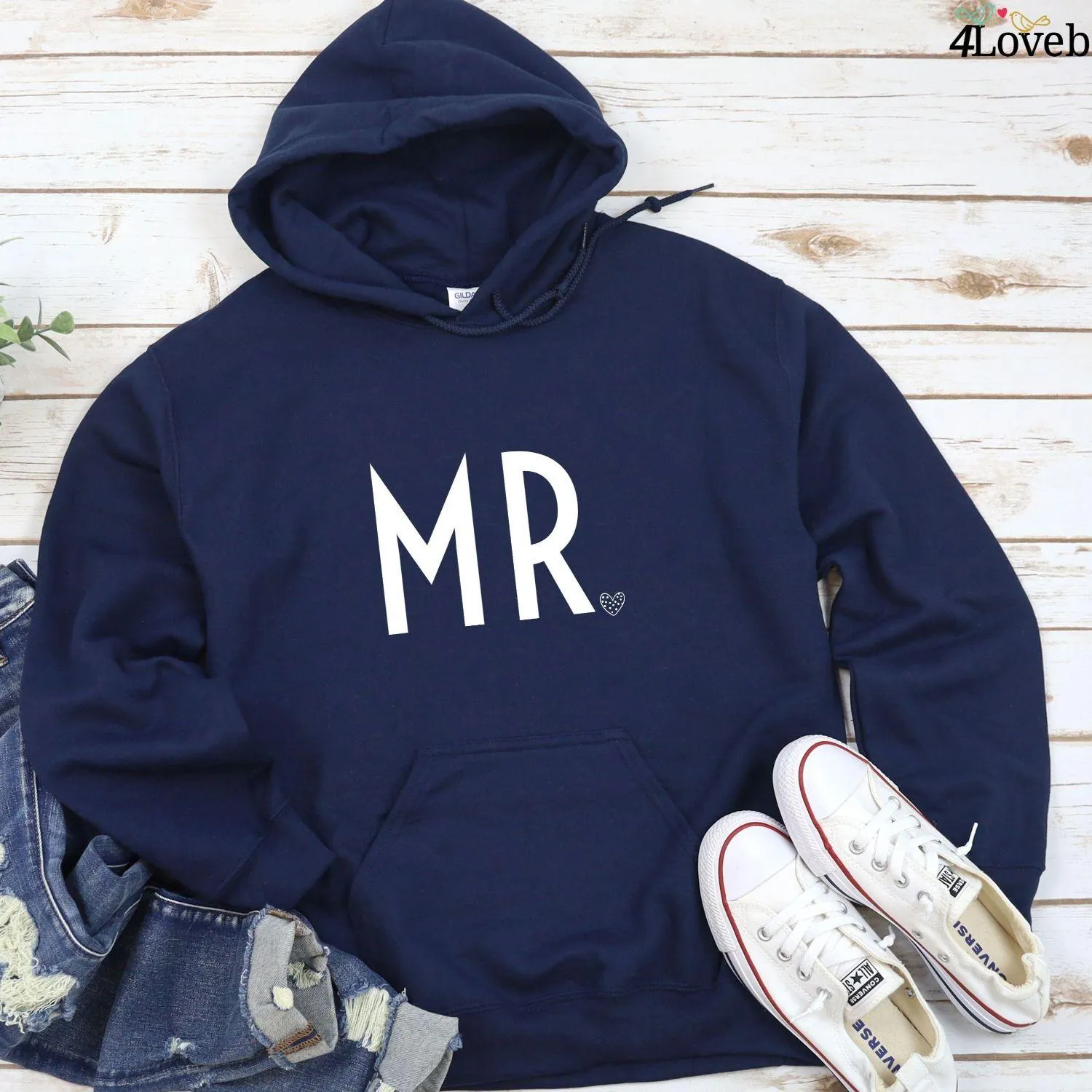 Matching Set - MR & MRS Wedding Gift for Groom & Bride, His & Hers Travel Outfits