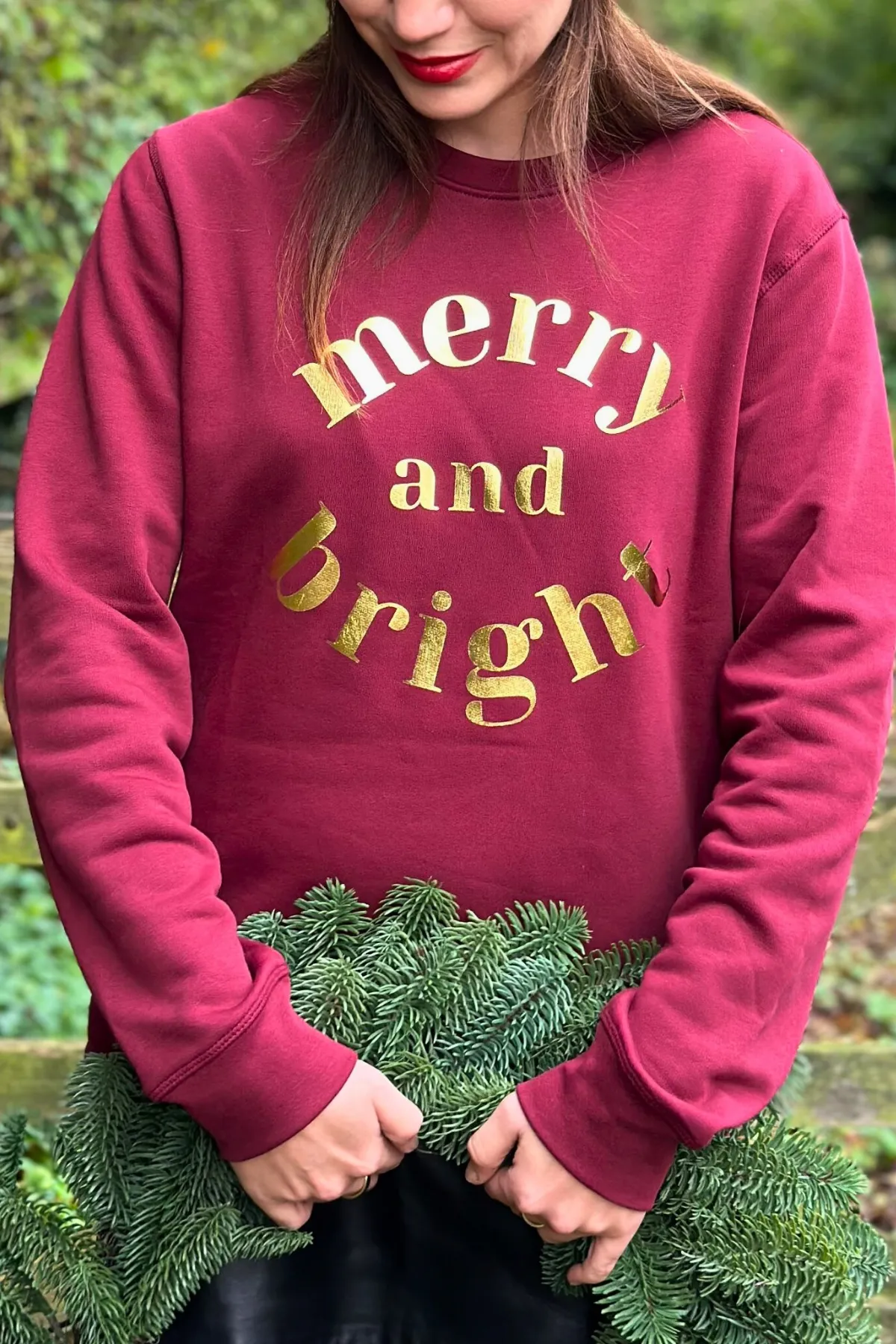 Merry & Bright Christmas Sweatshirt