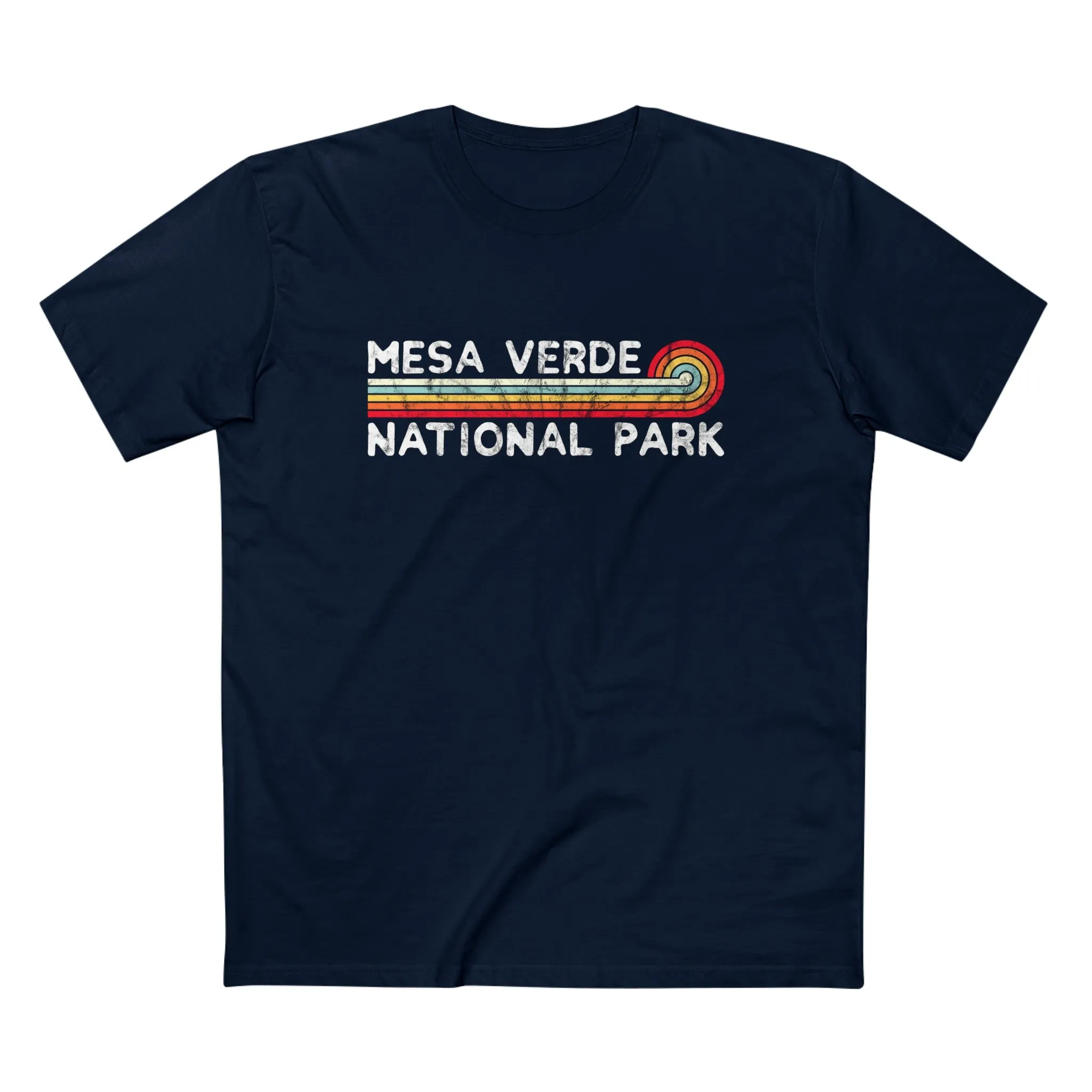 Mesa Verde National Park T-Shirt - Vintage Stretched Sunrise