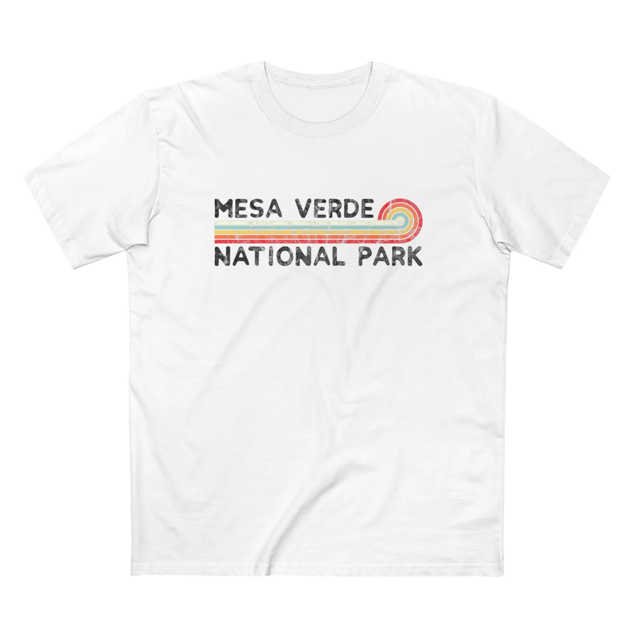 Mesa Verde National Park T-Shirt - Vintage Stretched Sunrise