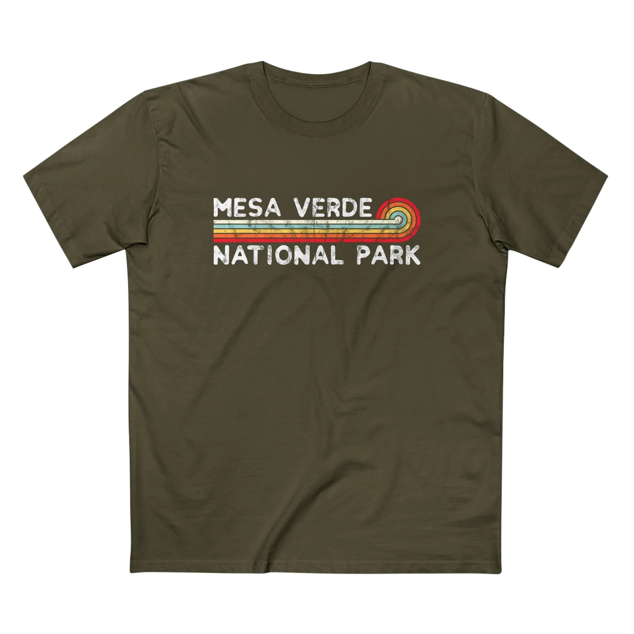 Mesa Verde National Park T-Shirt - Vintage Stretched Sunrise