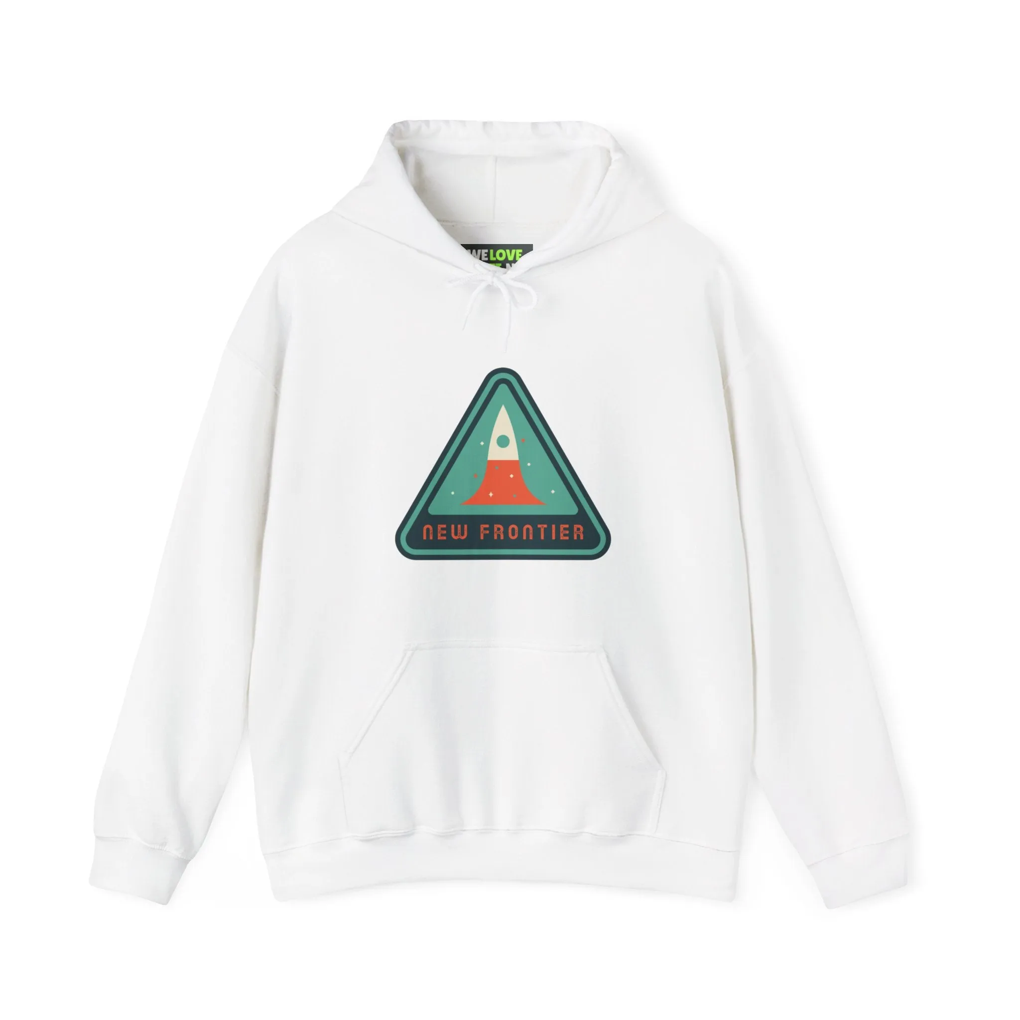 New Frontier Sign Retro Sci-Fi Hoodie