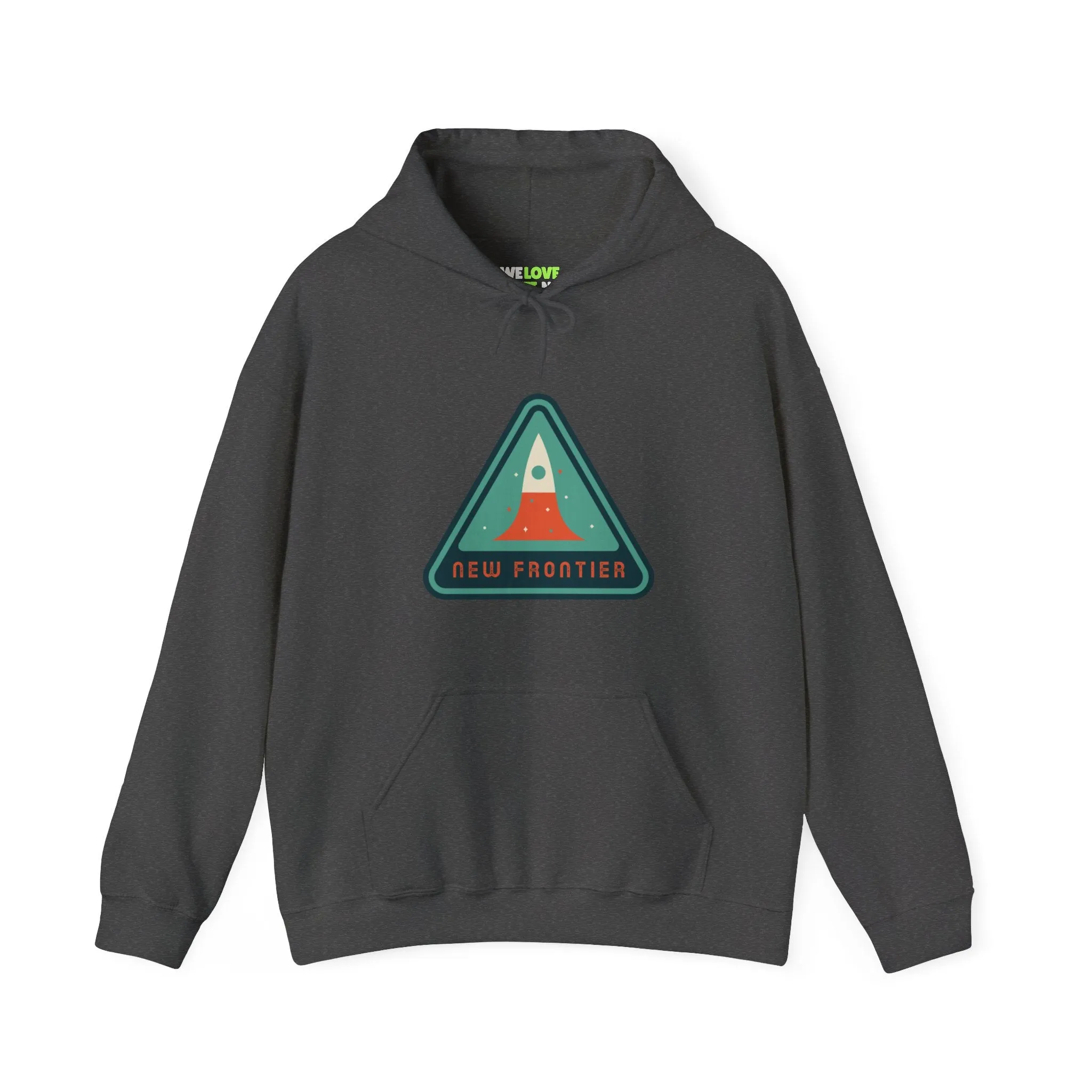 New Frontier Sign Retro Sci-Fi Hoodie