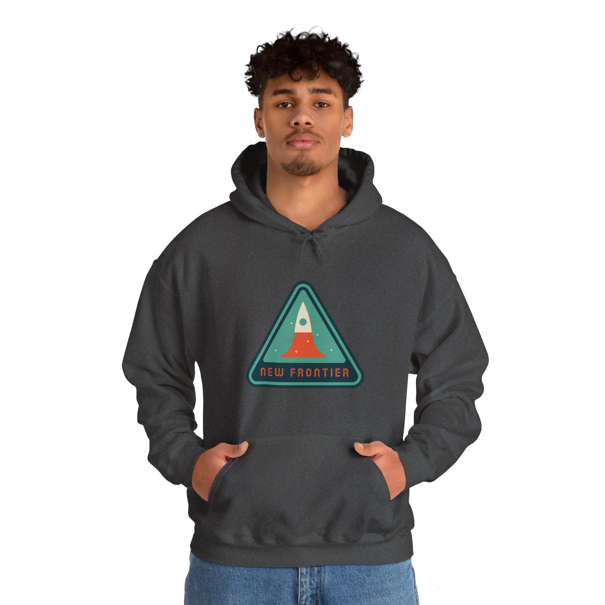 New Frontier Sign Retro Sci-Fi Hoodie