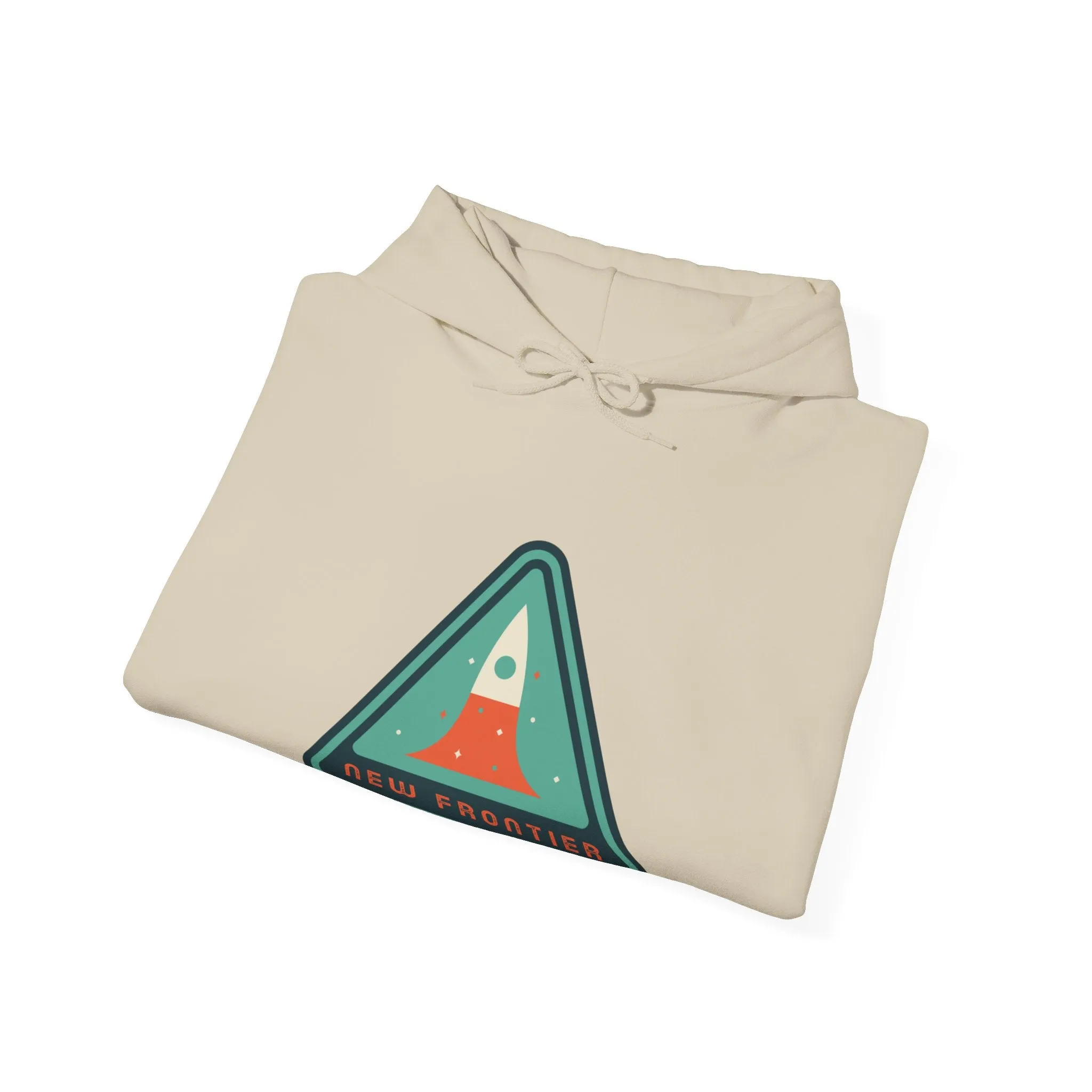 New Frontier Sign Retro Sci-Fi Hoodie