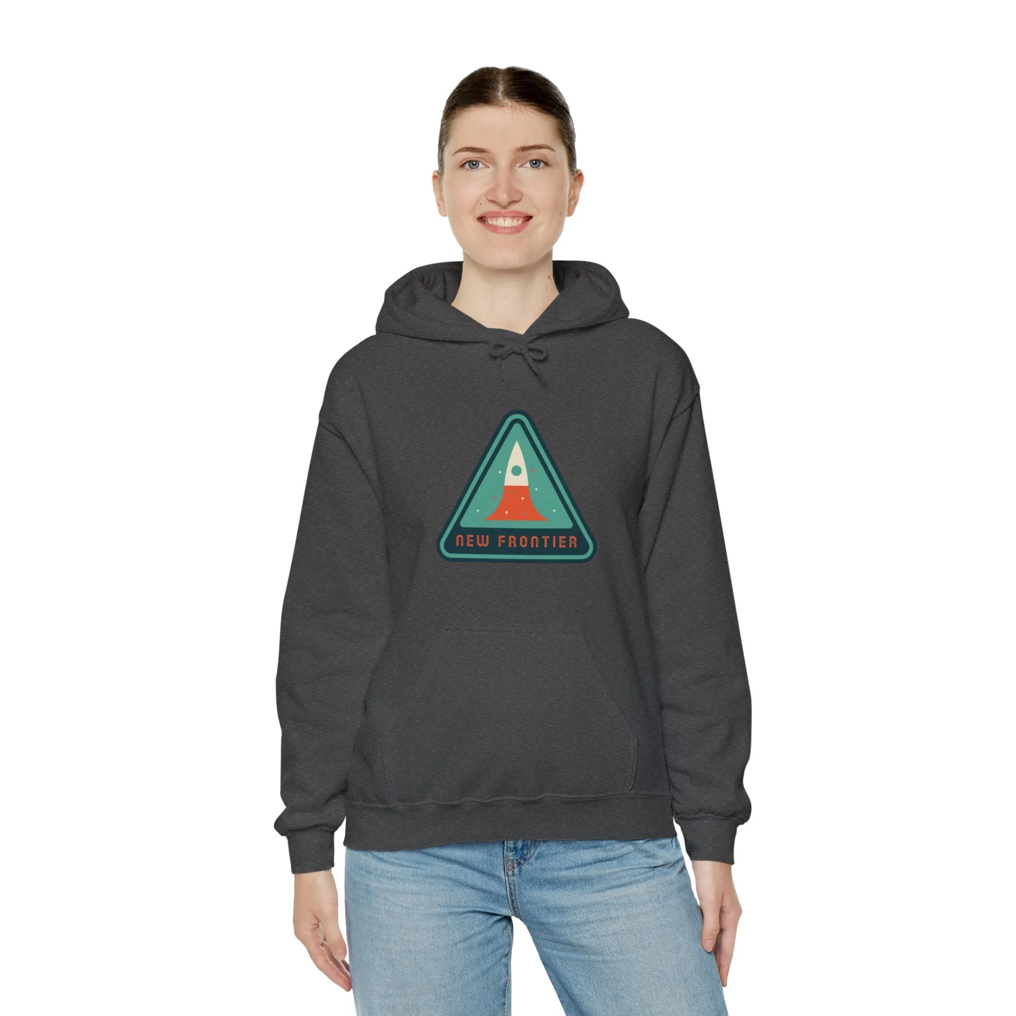 New Frontier Sign Retro Sci-Fi Hoodie