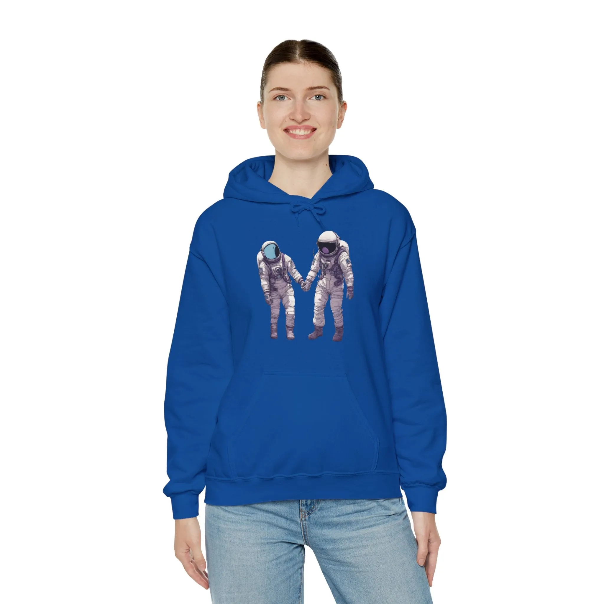 Next To You Astronaut Spaceart Sci-Fi Hoodie