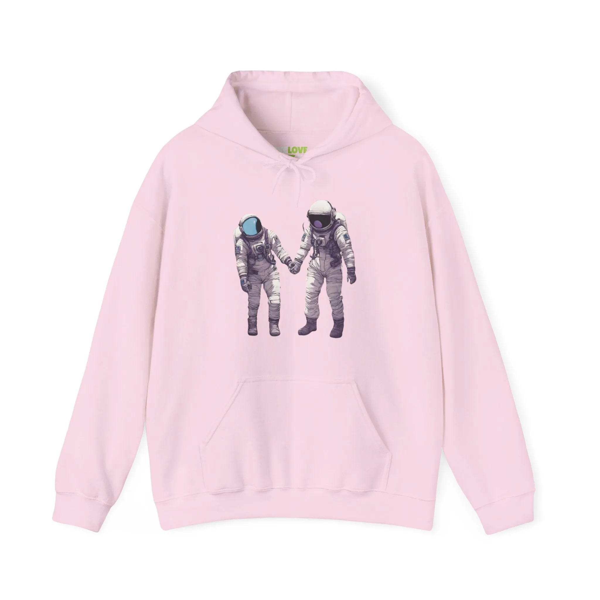 Next To You Astronaut Spaceart Sci-Fi Hoodie