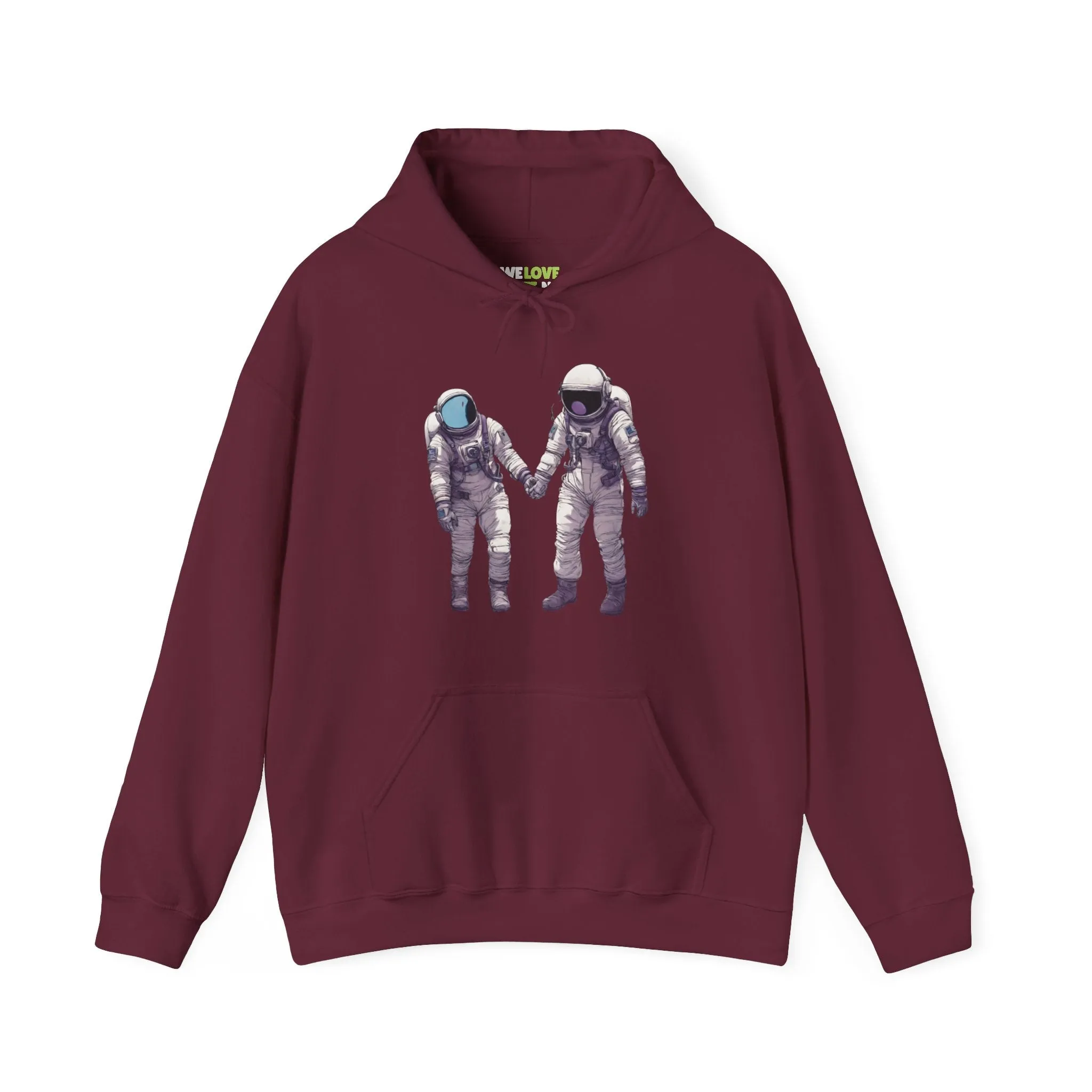 Next To You Astronaut Spaceart Sci-Fi Hoodie