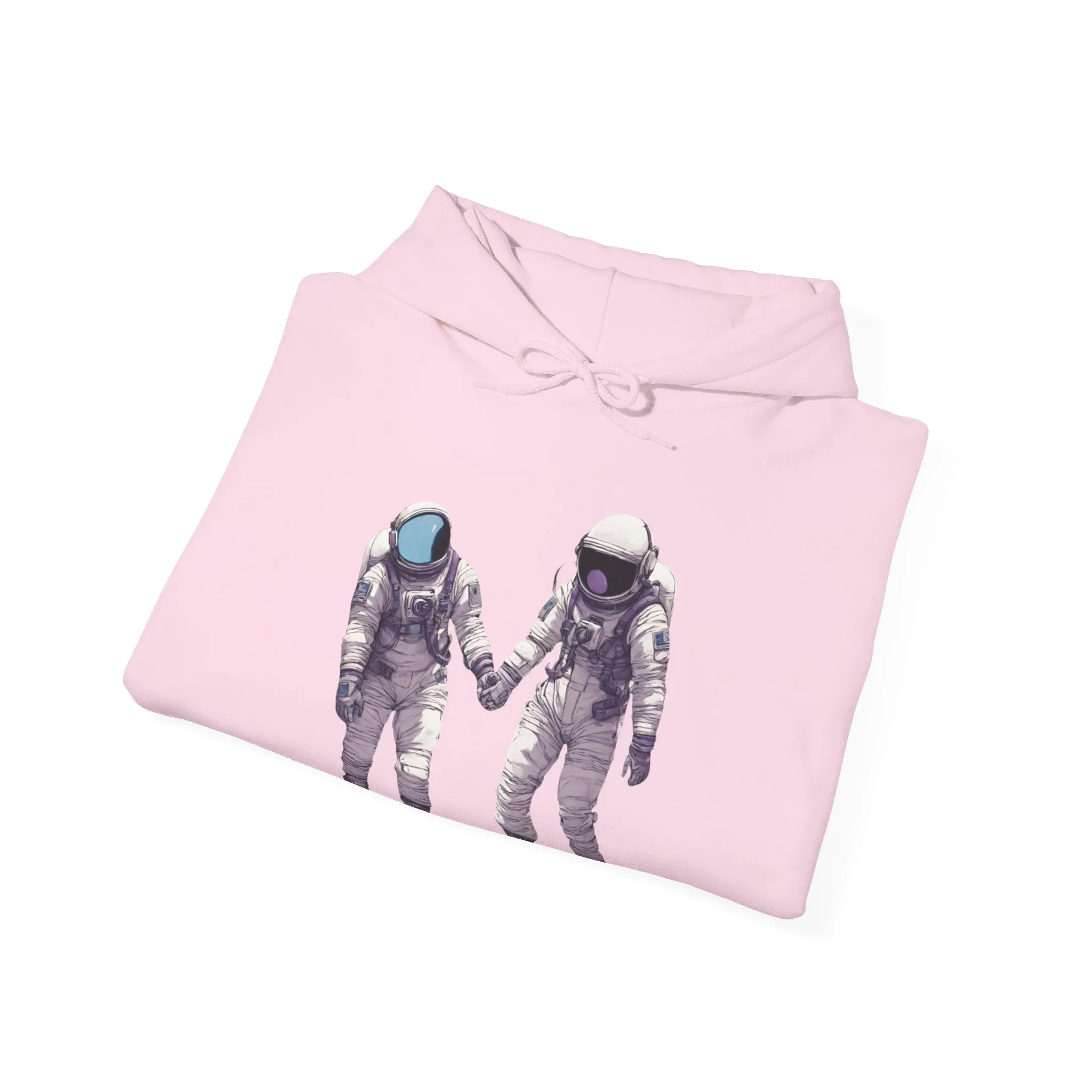 Next To You Astronaut Spaceart Sci-Fi Hoodie