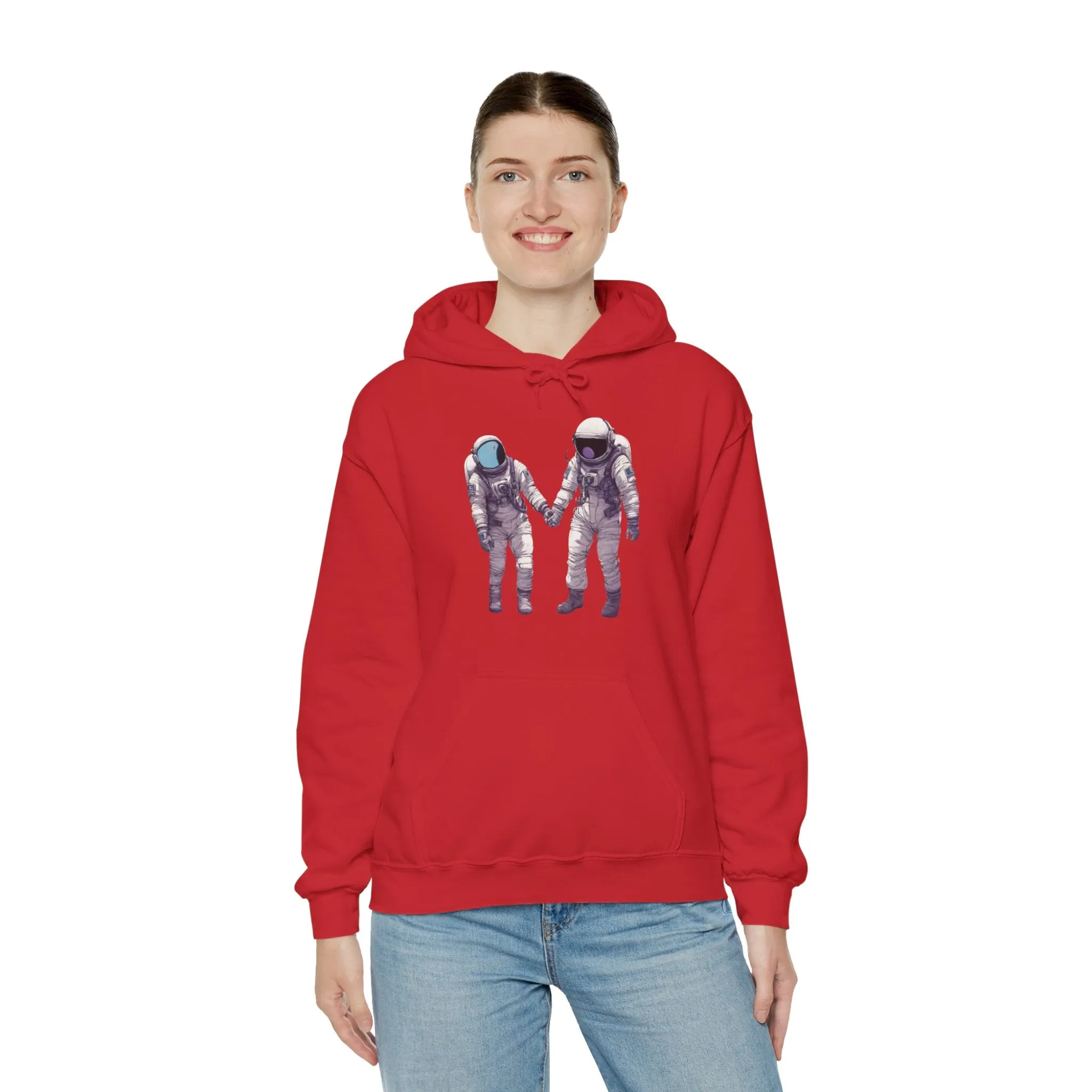 Next To You Astronaut Spaceart Sci-Fi Hoodie