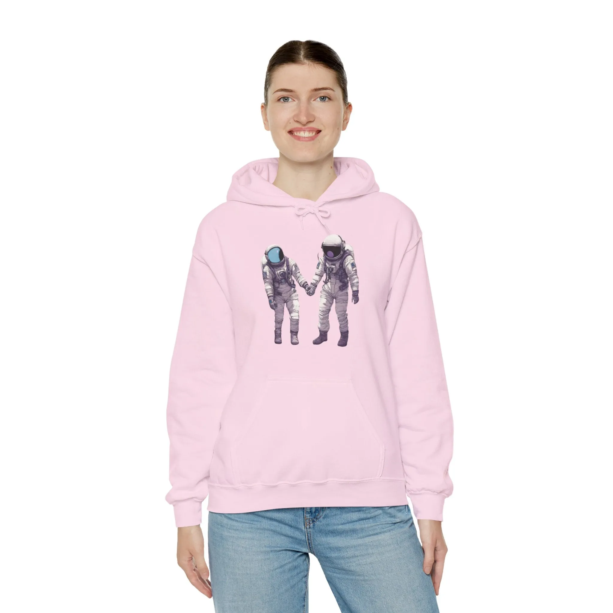 Next To You Astronaut Spaceart Sci-Fi Hoodie