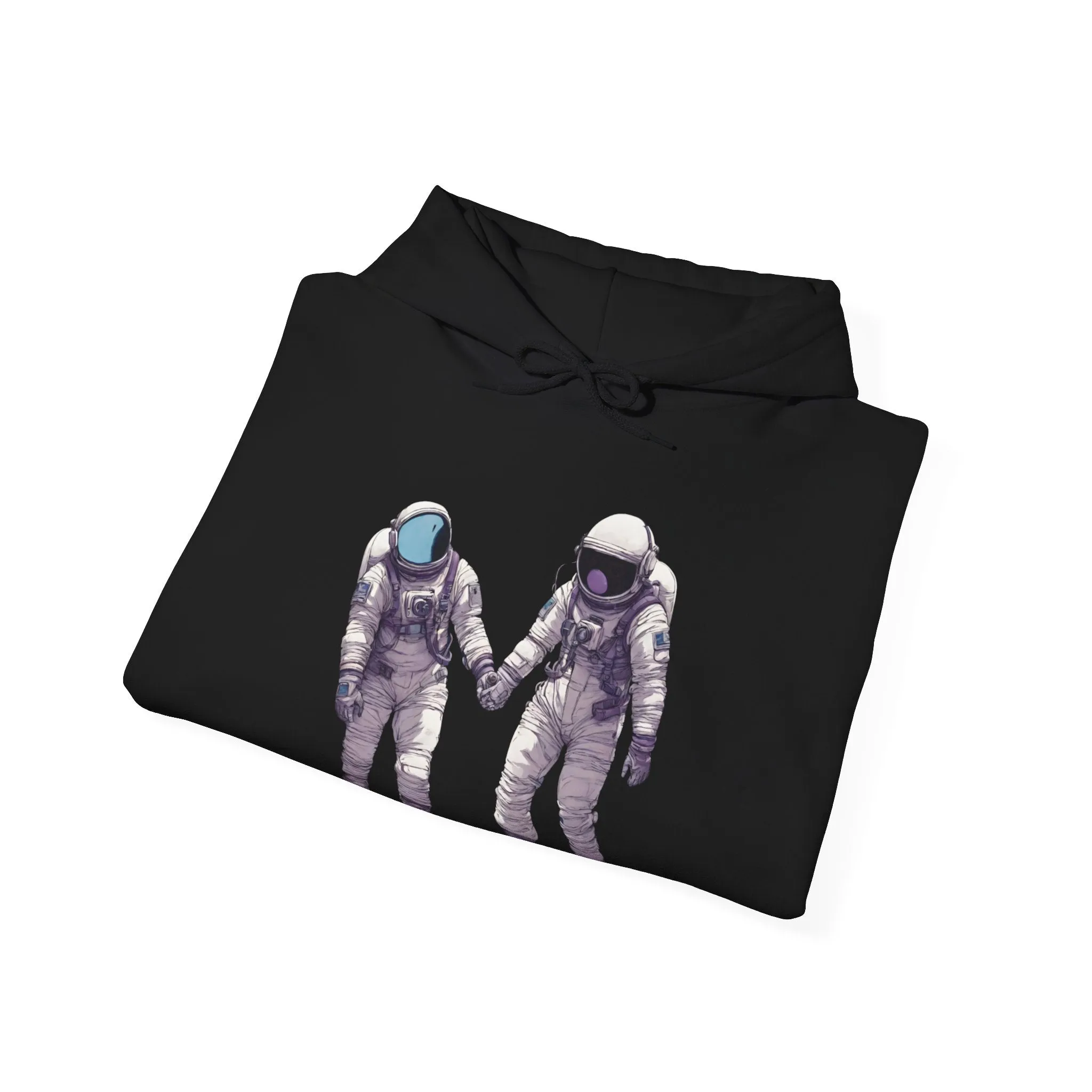 Next To You Astronaut Spaceart Sci-Fi Hoodie