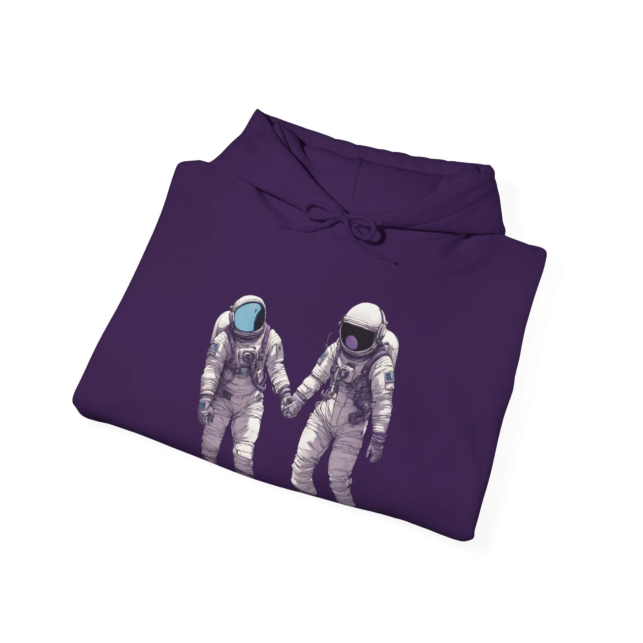 Next To You Astronaut Spaceart Sci-Fi Hoodie