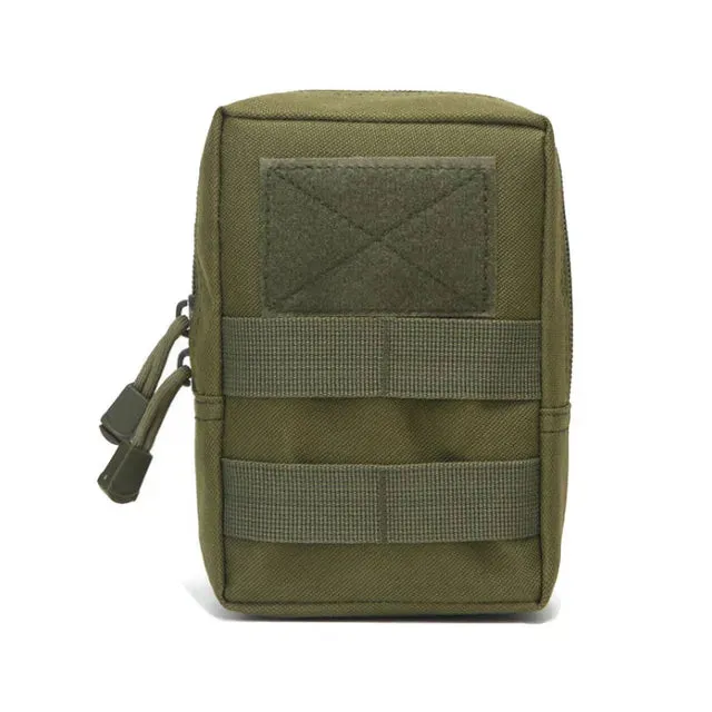 Nylon Tactical Molle Waist Bag - Outdoor Military Fanny Pack