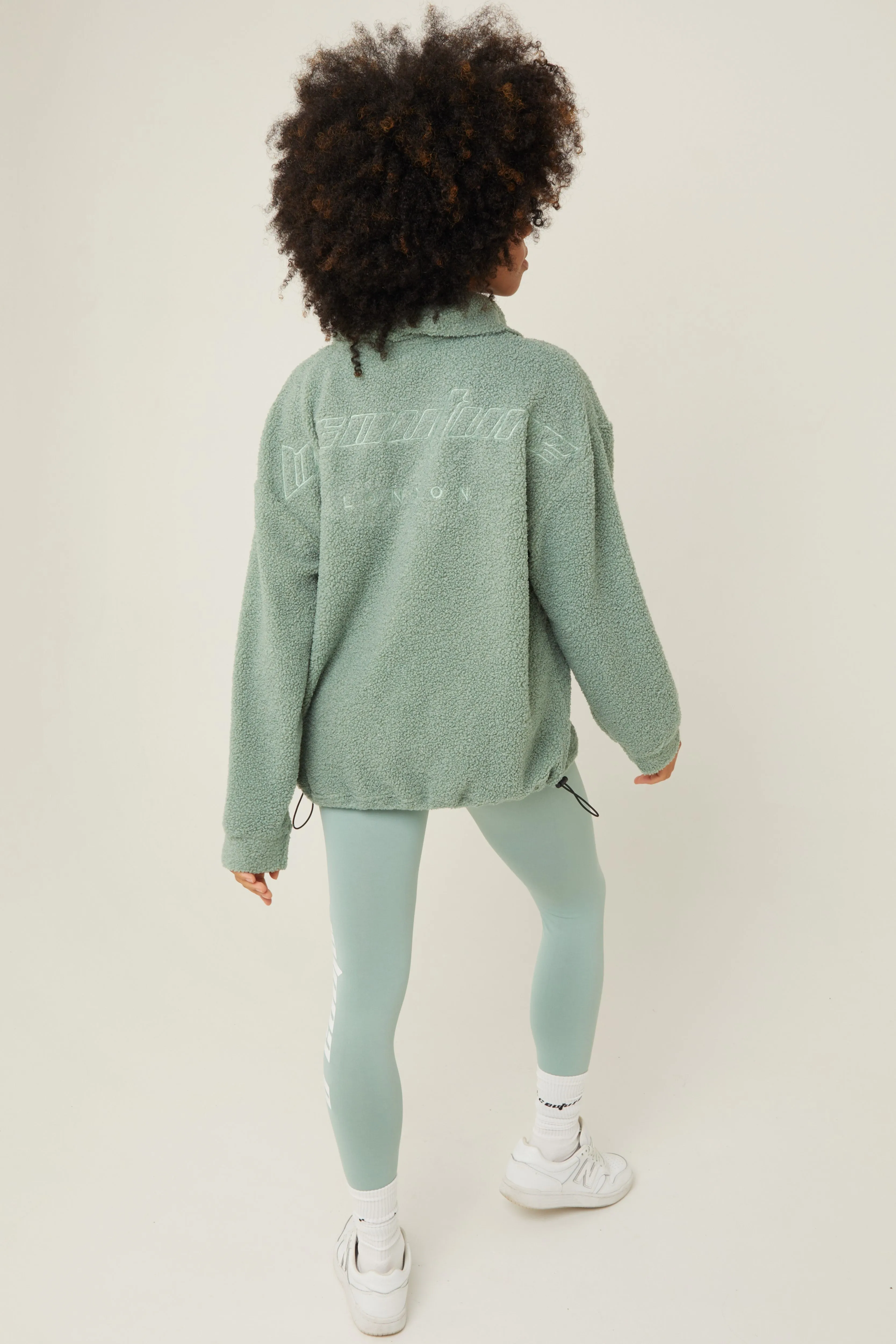 Oak Hill Borg Jumper & Leggings Set - Green