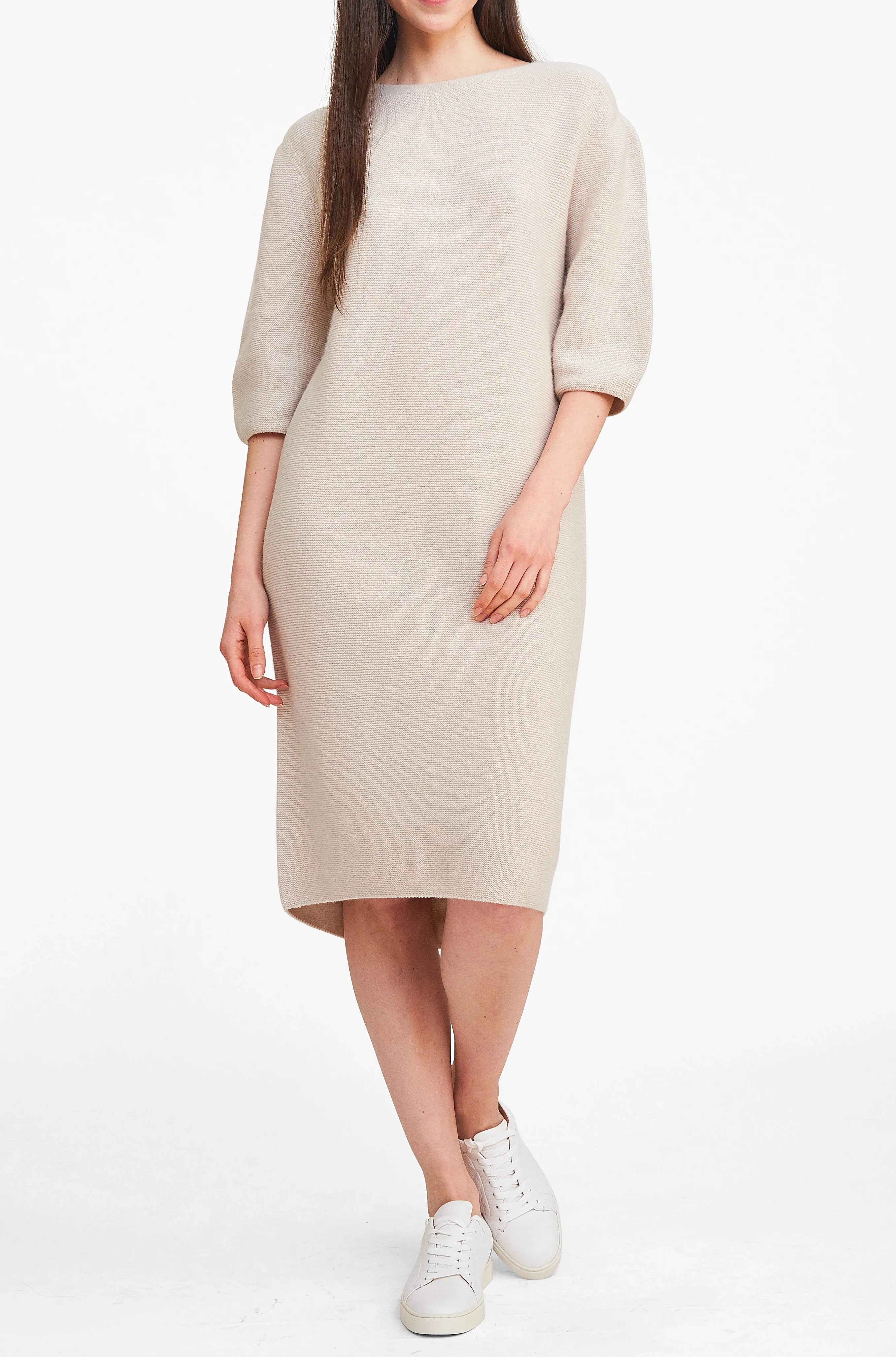 On-the-go Sweater Dress - Oatmeal